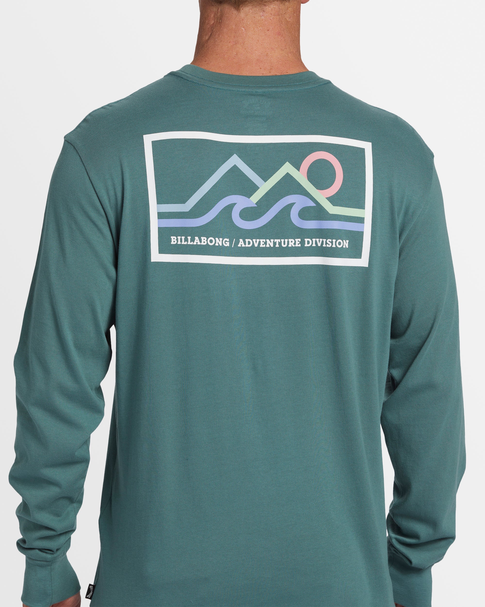 Mens Length Long Sleeve T-Shirt - Image 4
