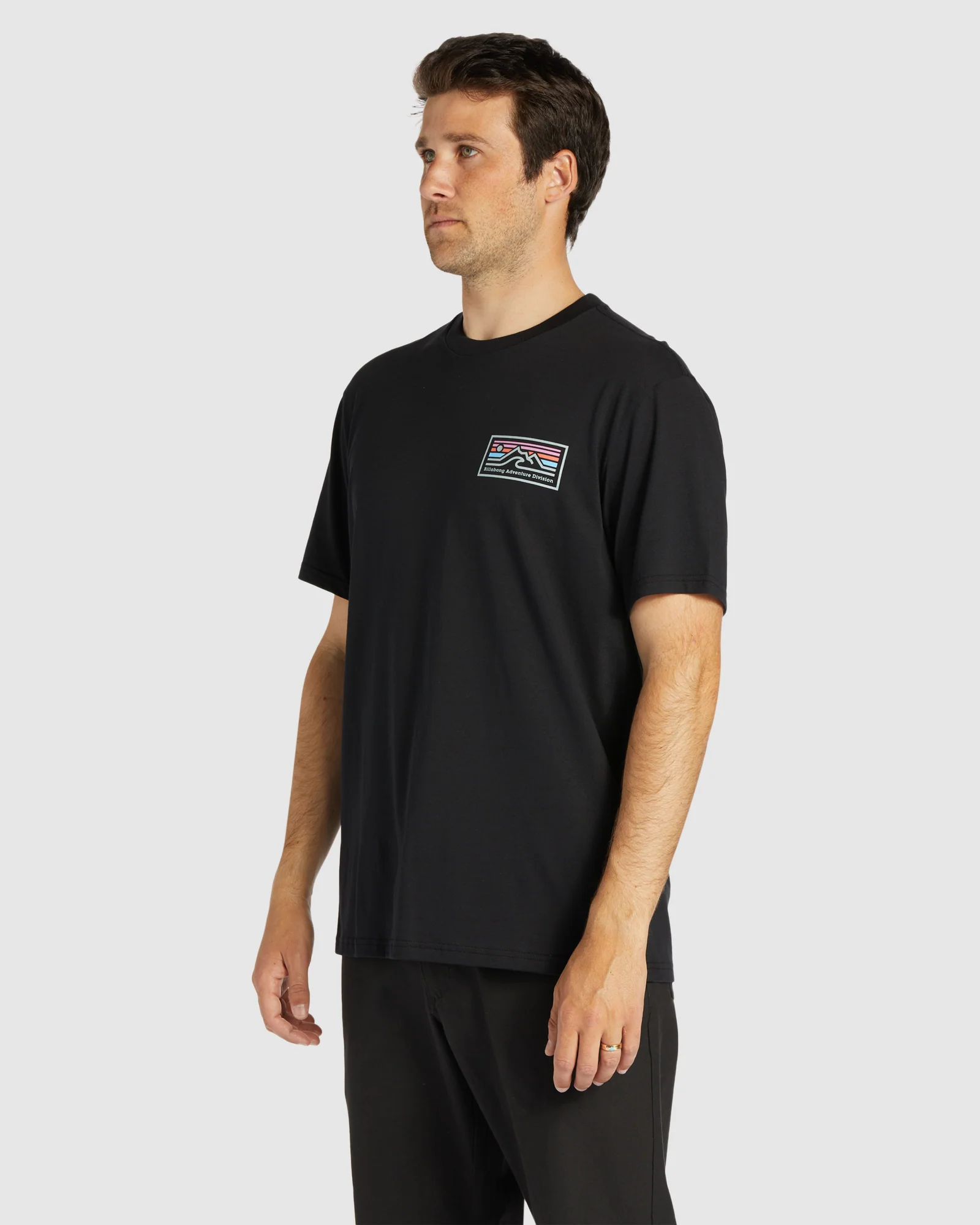 Mens Length T-Shirt - Image 2