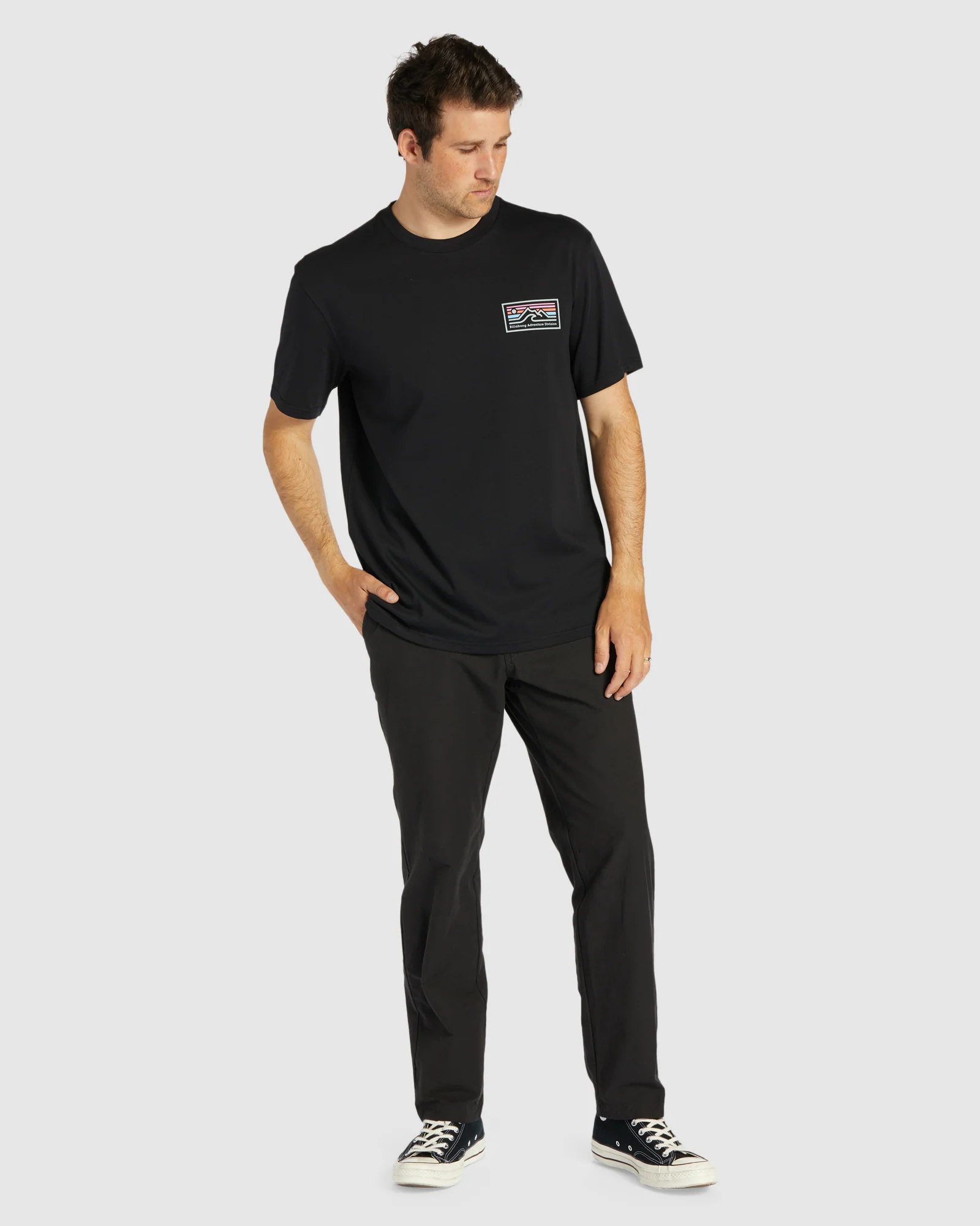 Mens Length T-Shirt - Image 5