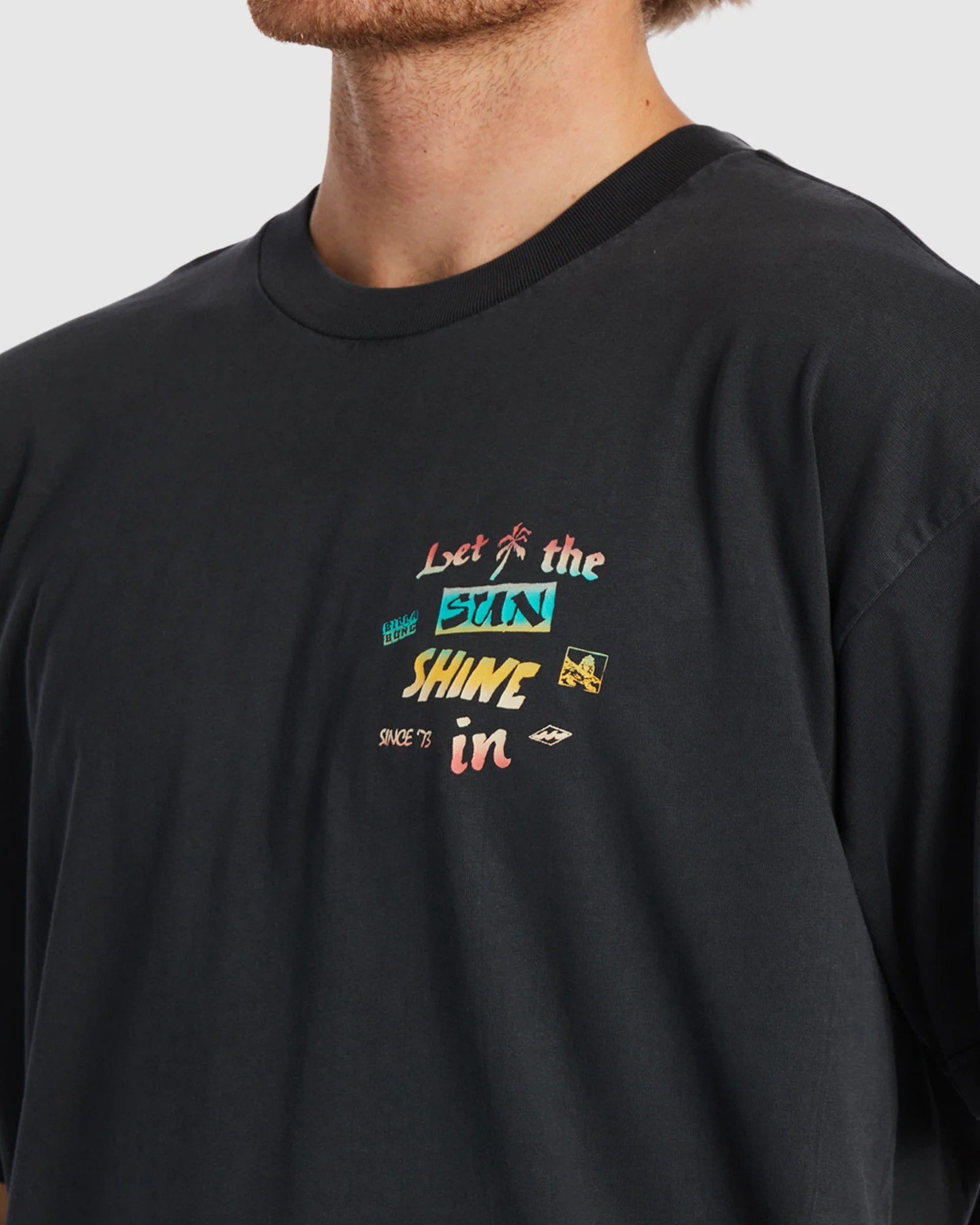 Mens Let It Shine T-Shirt - Image 4