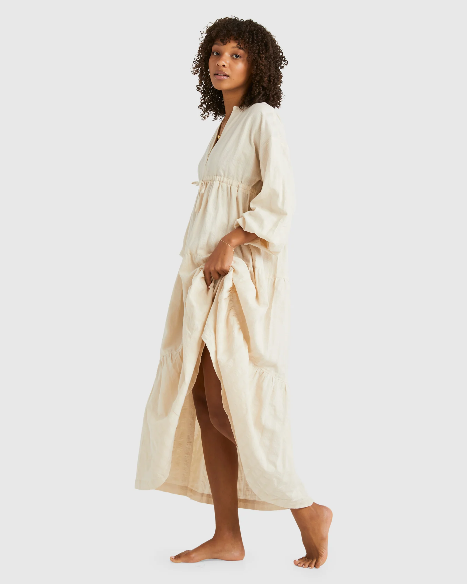 Womens Light Beam Maxi Dress - Image 2