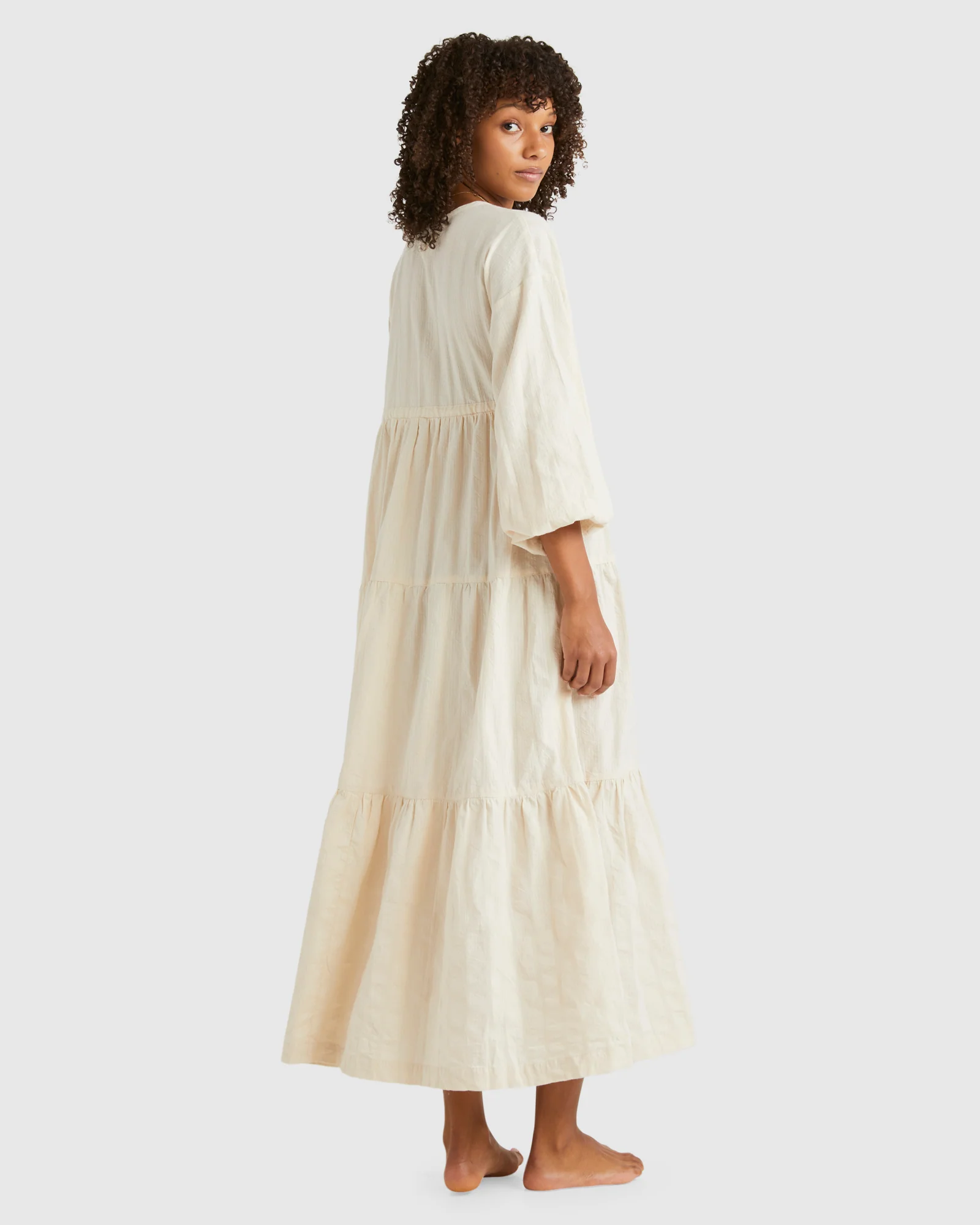 Womens Light Beam Maxi Dress - Image 3
