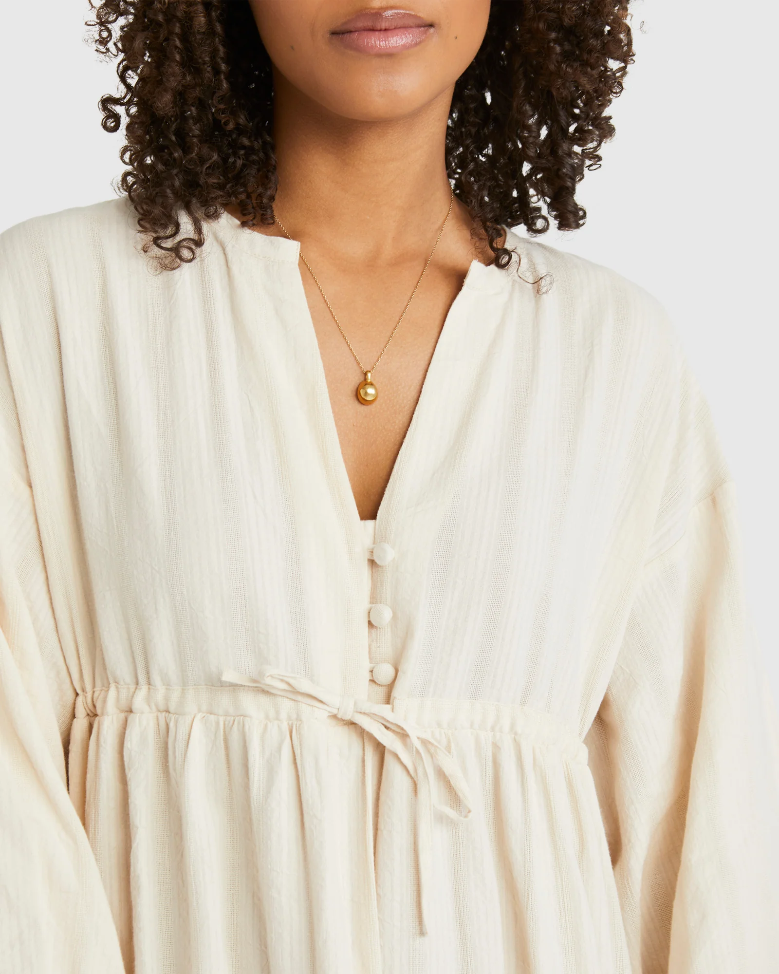 Womens Light Beam Maxi Dress - Image 4