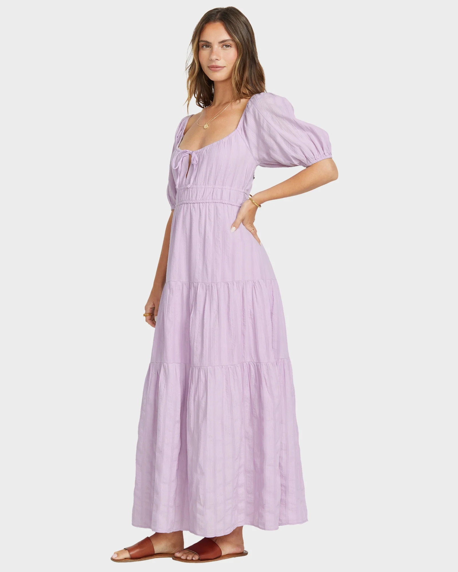 Womens Lilac Lover Maxi Dress - Image 3