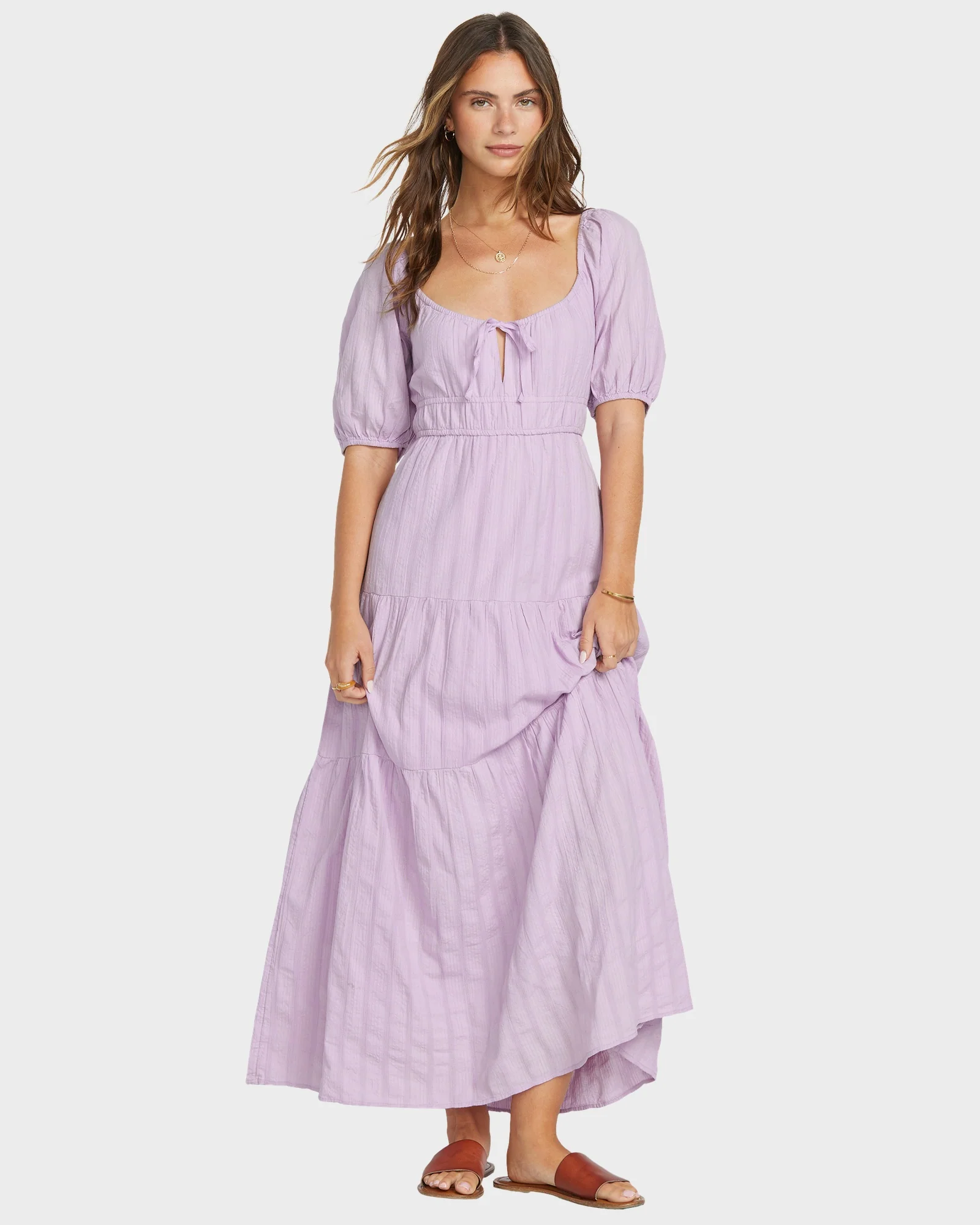 Womens Lilac Lover Maxi Dress - Image 6