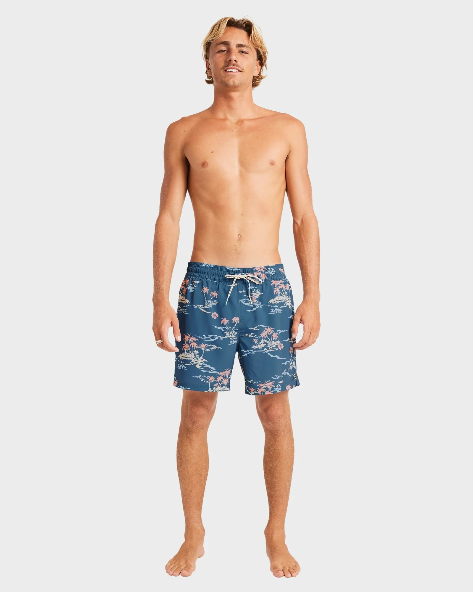 Mens Lineup Layback 17" Boardshorts - Image 5