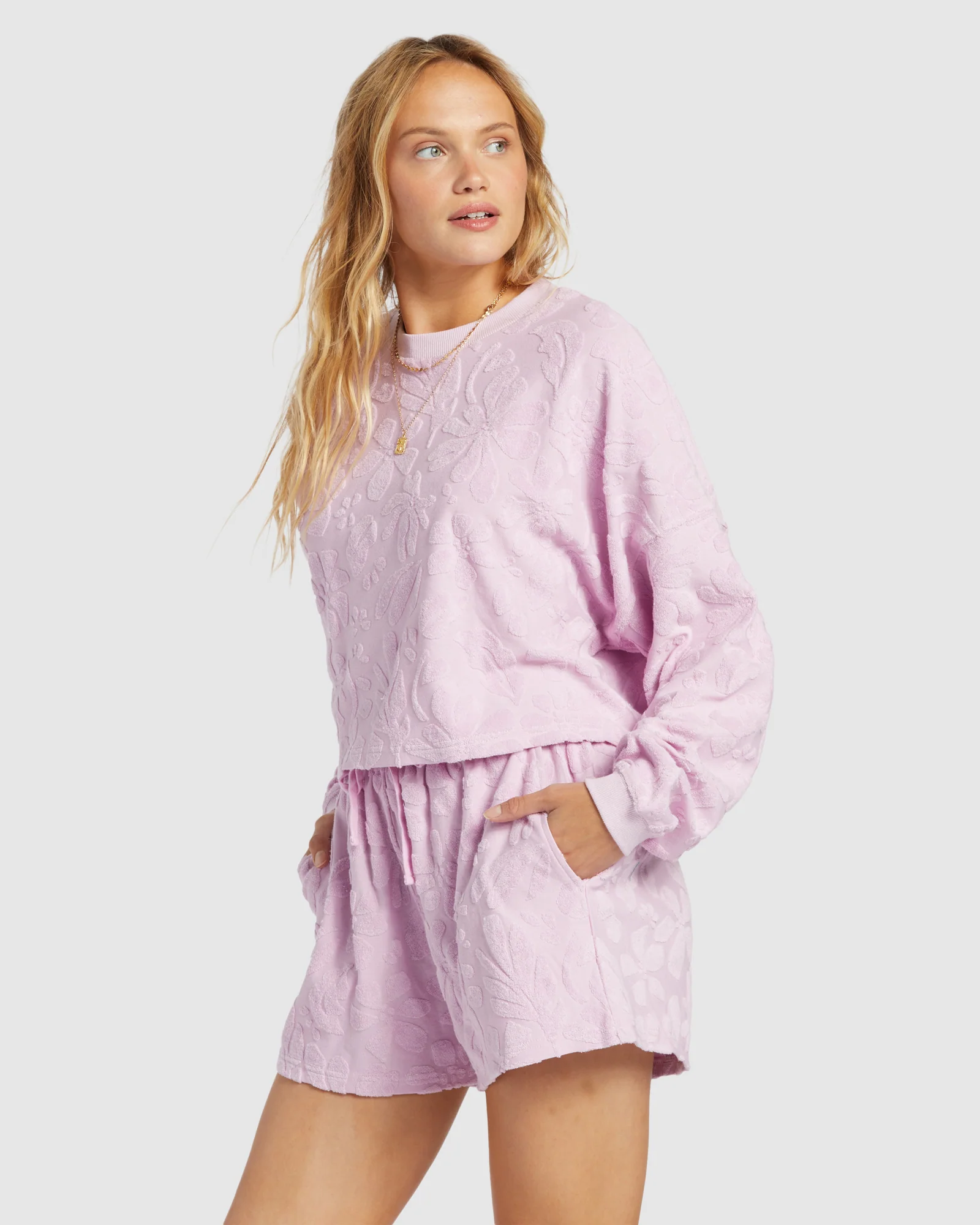Womens Loosen Up Crew Neck - Image 2