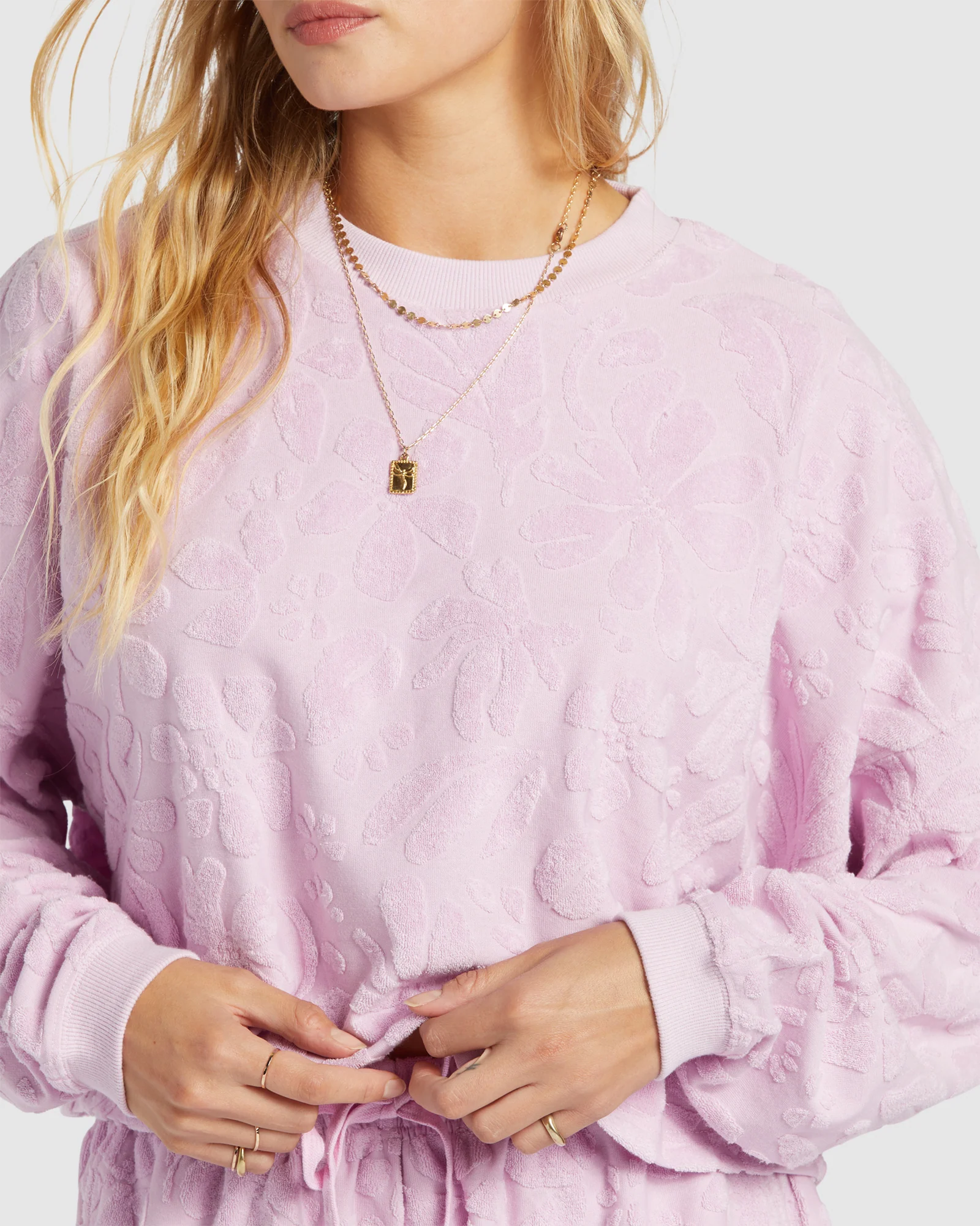 Womens Loosen Up Crew Neck - Image 4