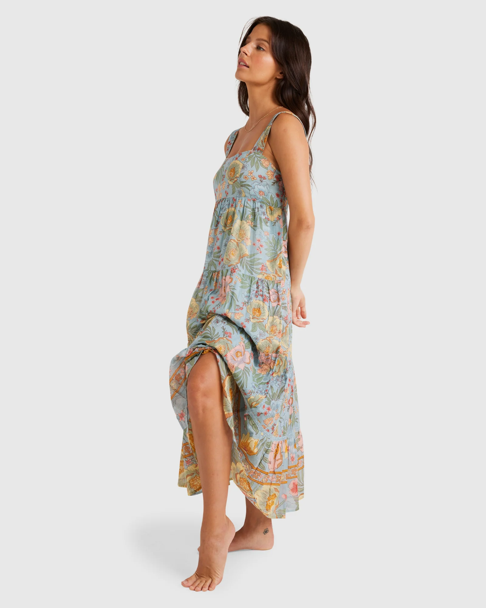 Womens Lost Cove Shine On Midi Dress - Image 3