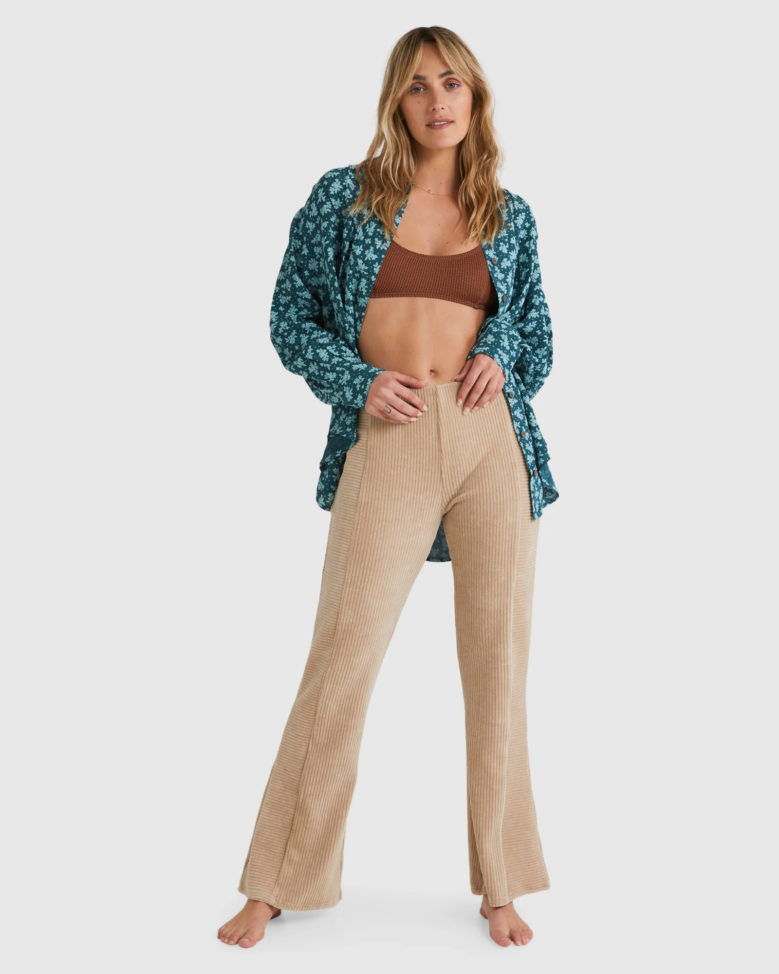 Womens Lost Days Shine On Long Sleeve Shirt - Image 5