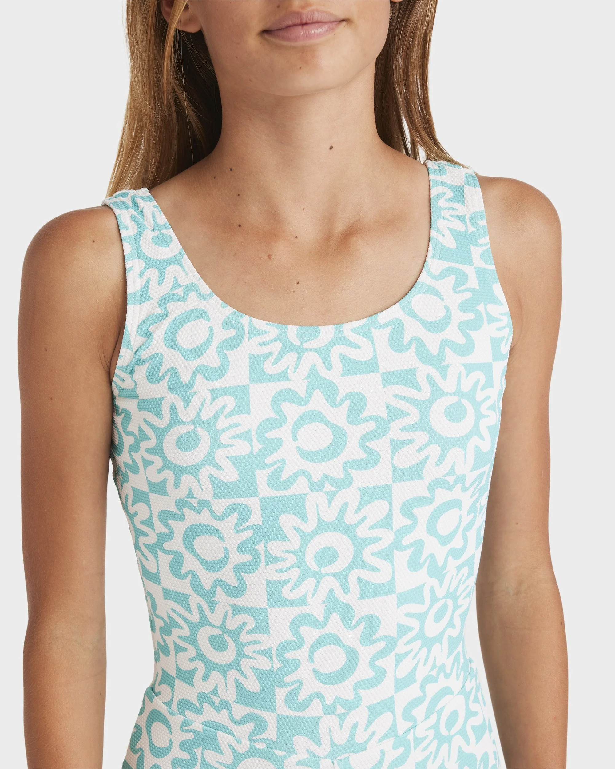 Girls 6-16 Lost On You Retro Surf Suit - Image 4