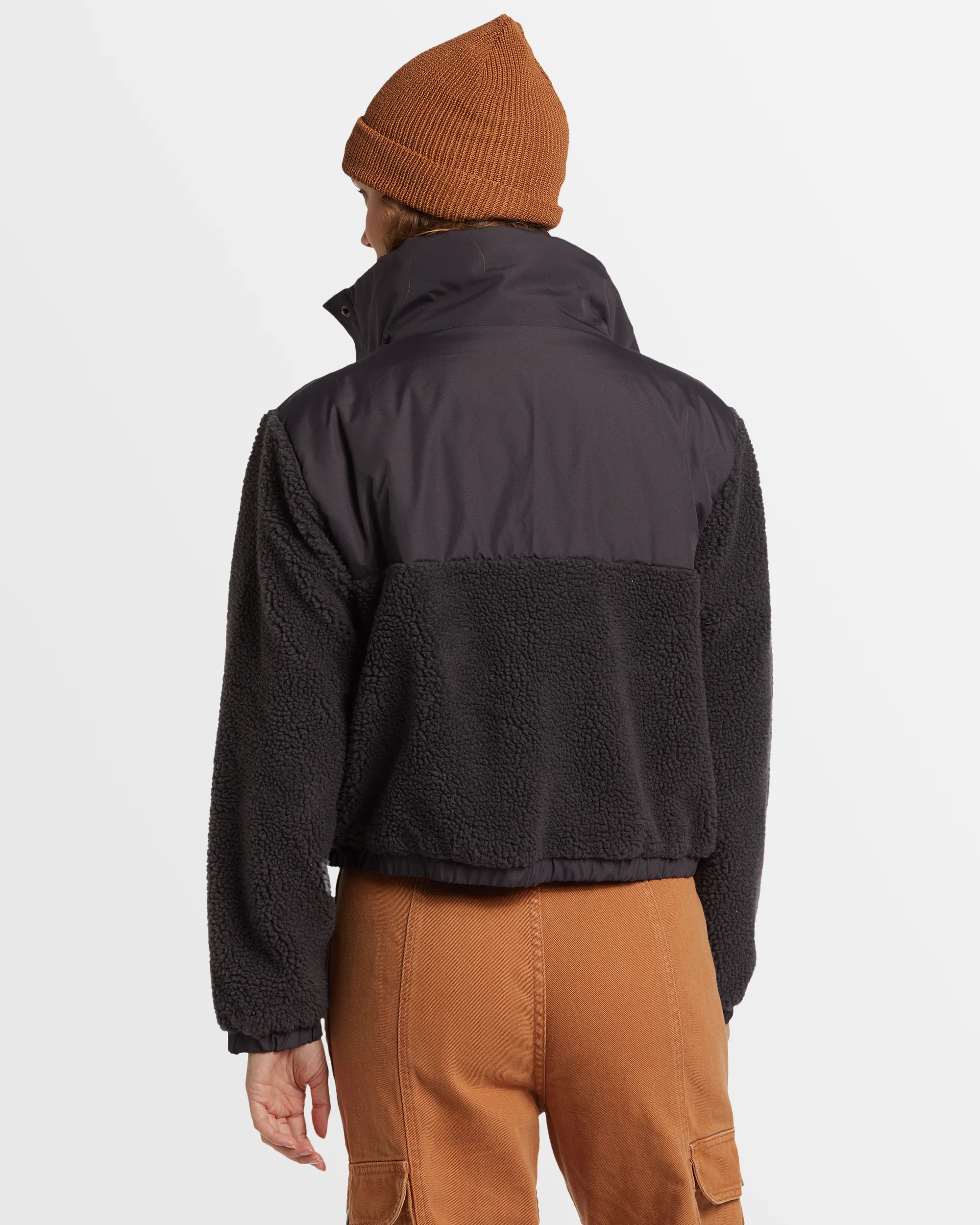 Womens Lost Trails Button Up Fleece Jacket - Image 4