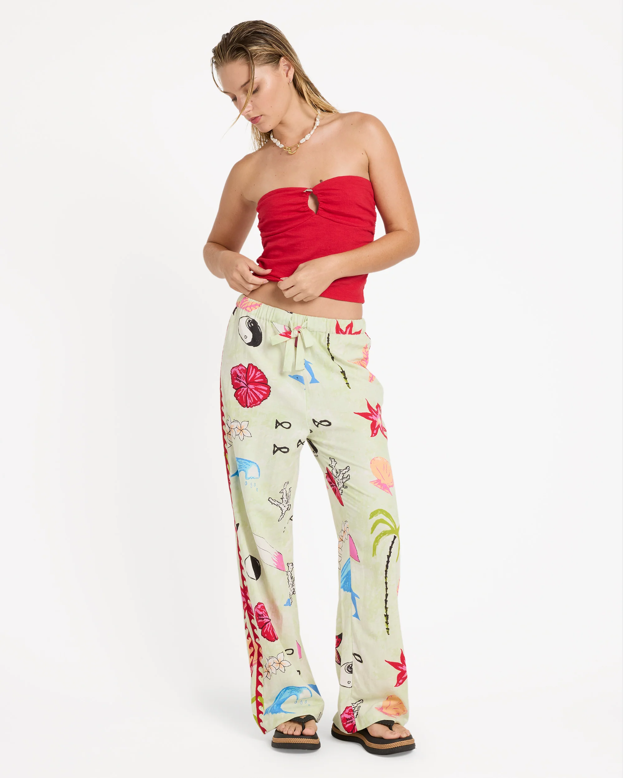 Womens Lottie Hall Splasher Knit Tube Top - Image 6