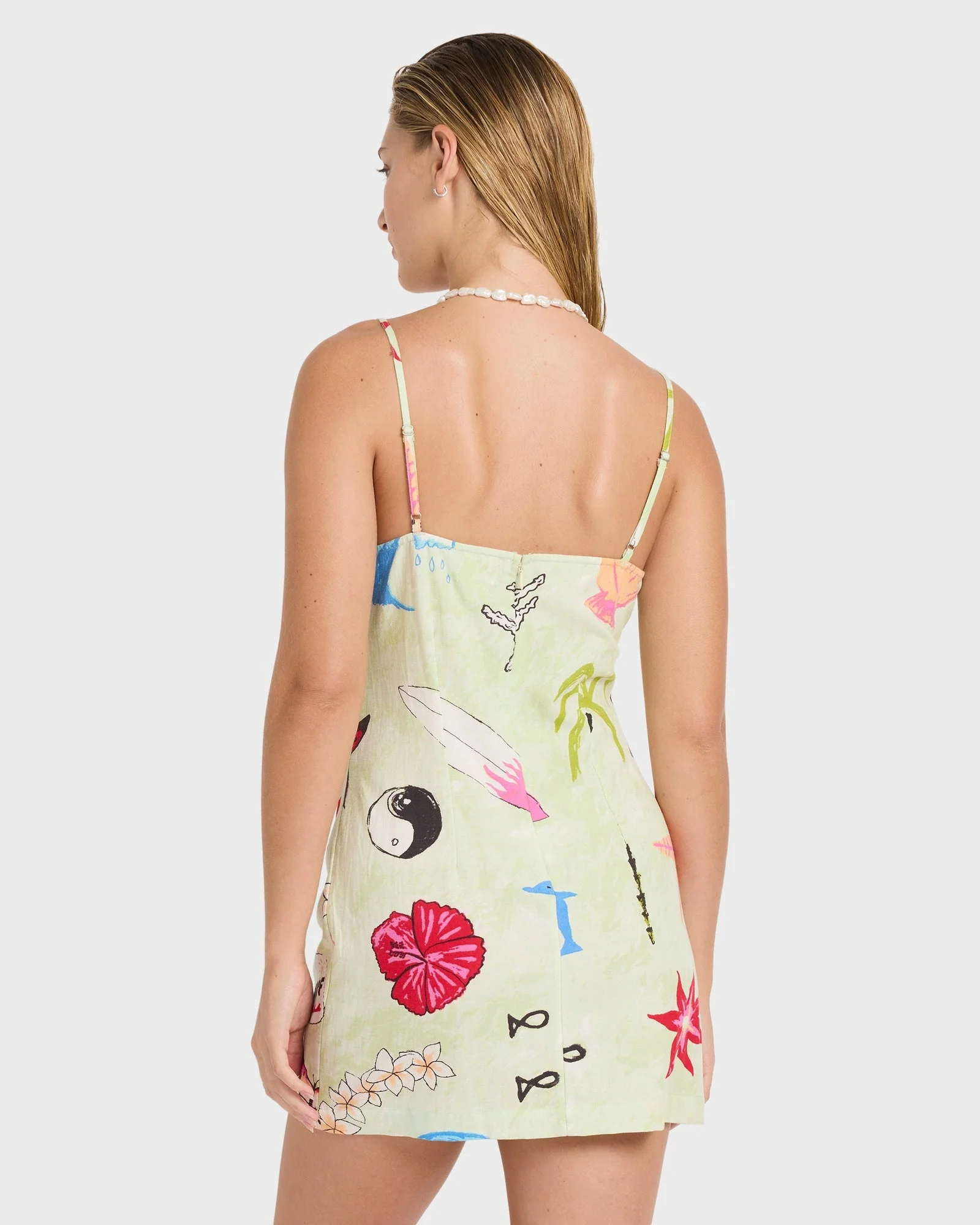 Womens Lottie Hall Mini Dress - Image 3