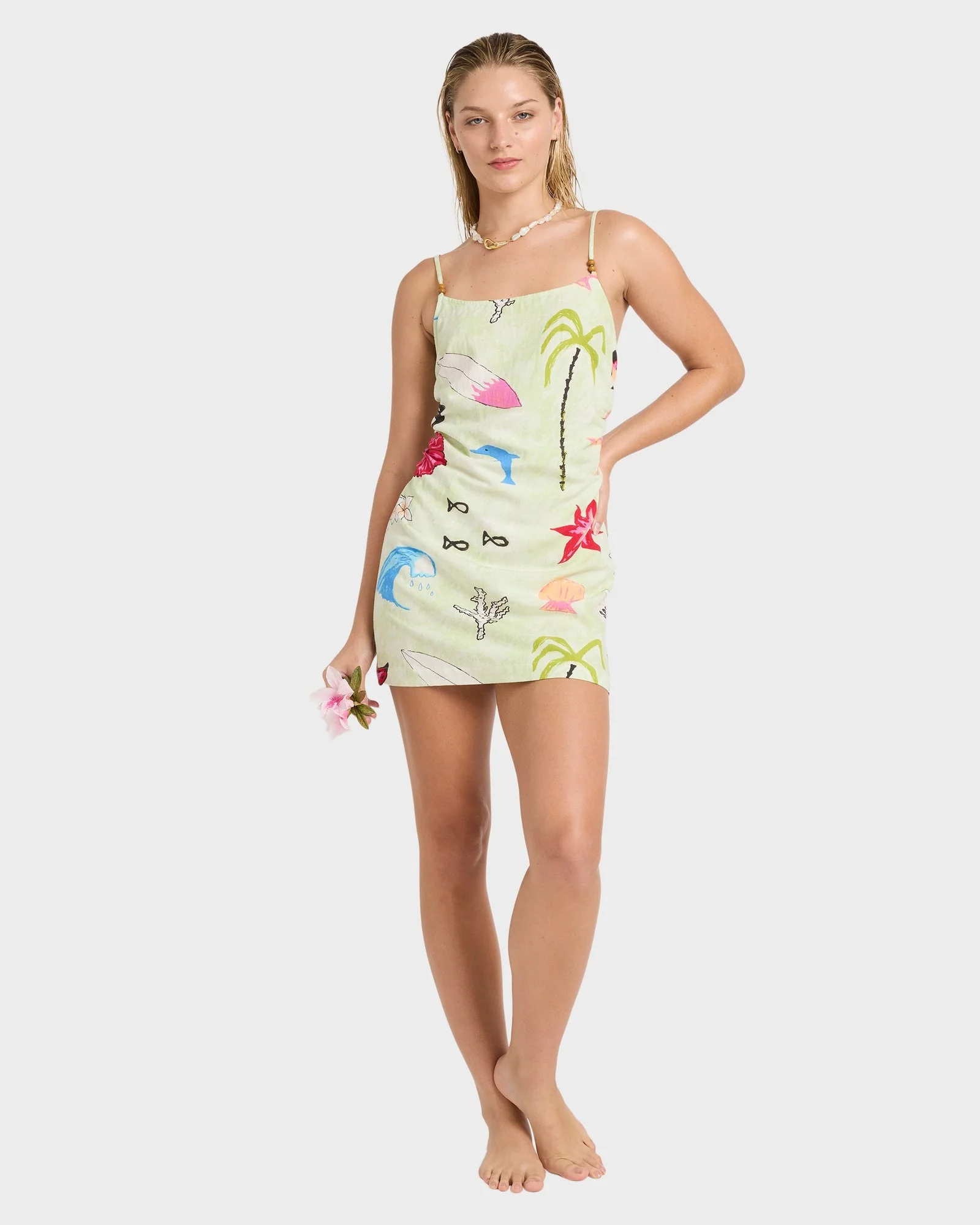 Womens Lottie Hall Mini Dress - Image 6