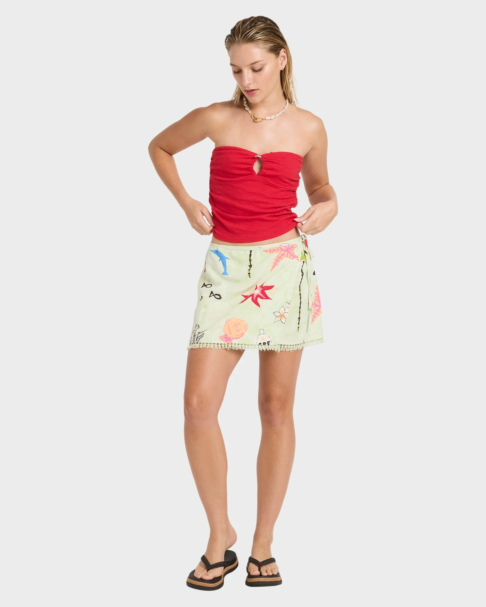 Womens Lottie Hall Mini Skirt - Image 6