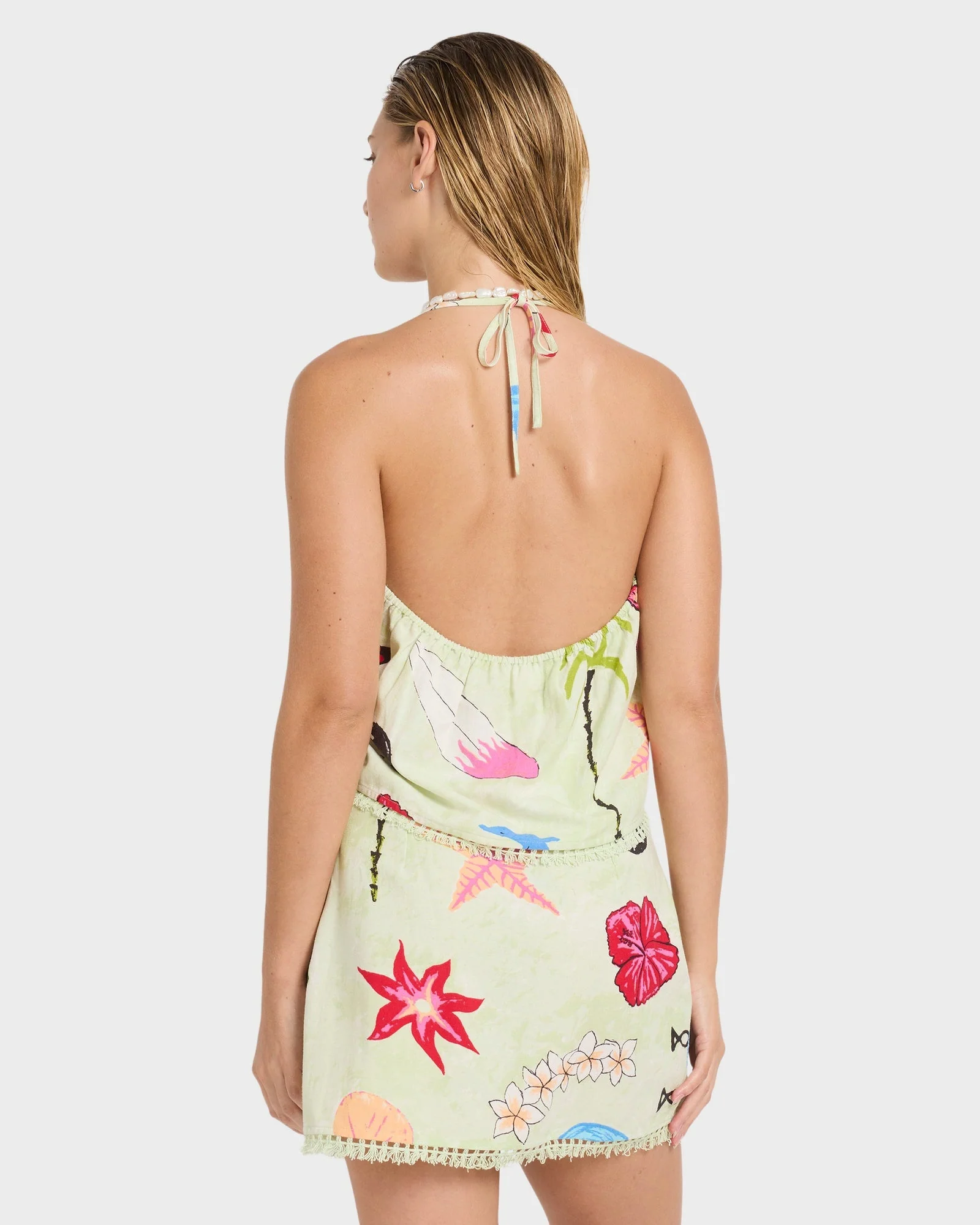 Womens Lottie Hall Woven Tank Top - Image 3