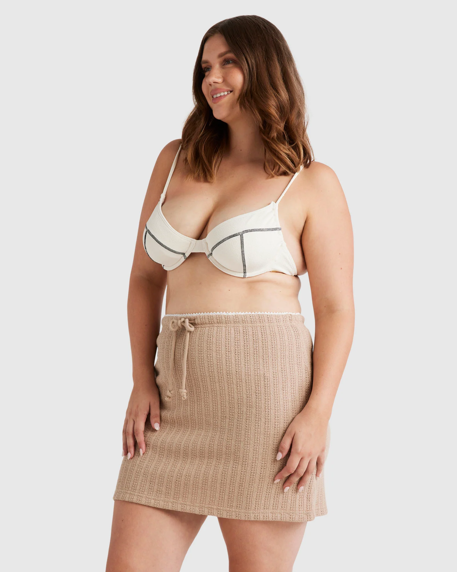 Womens Lounger Mini Skirt - Image 8