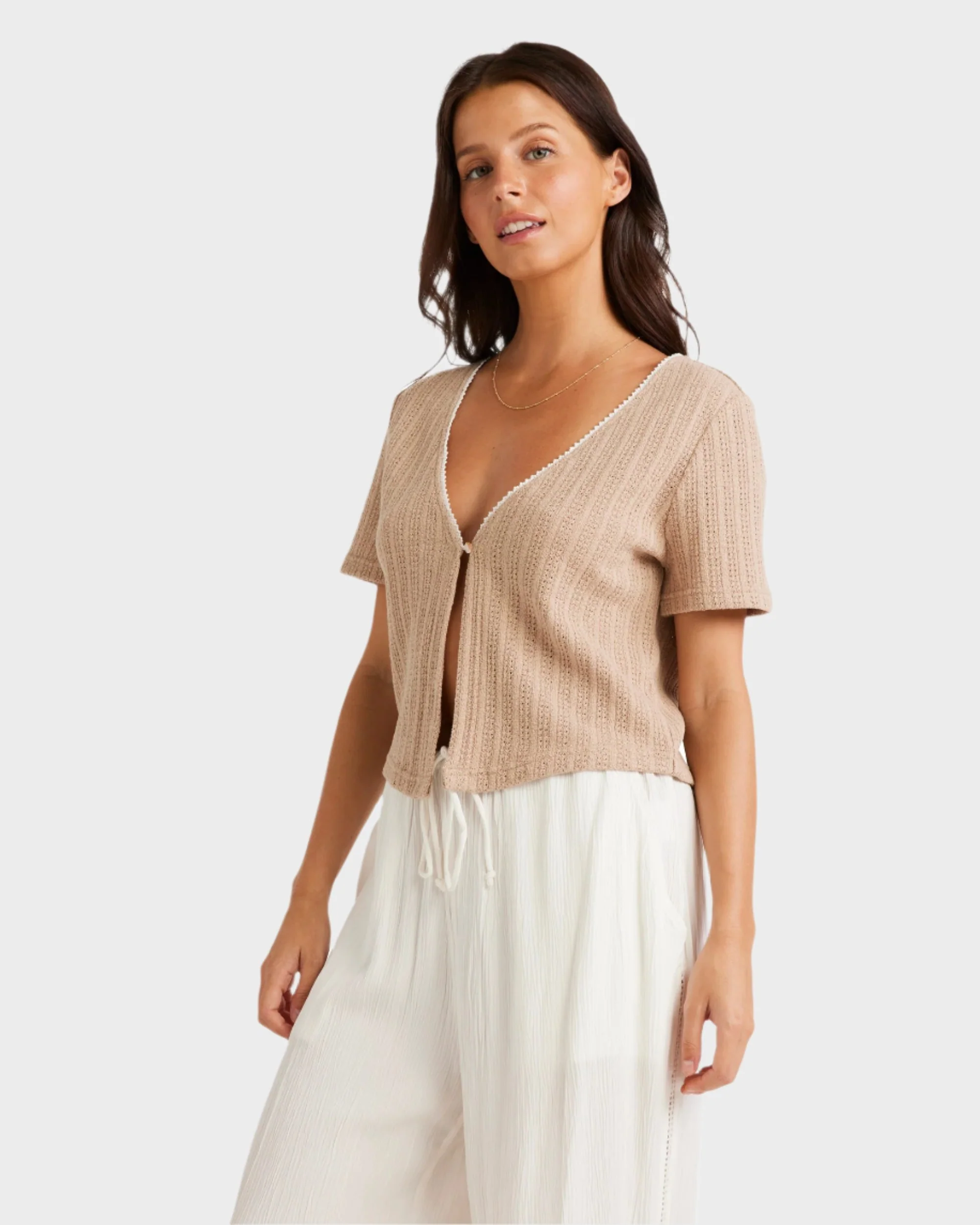 Womens Lounger Short Sleeve Shirt - Image 2