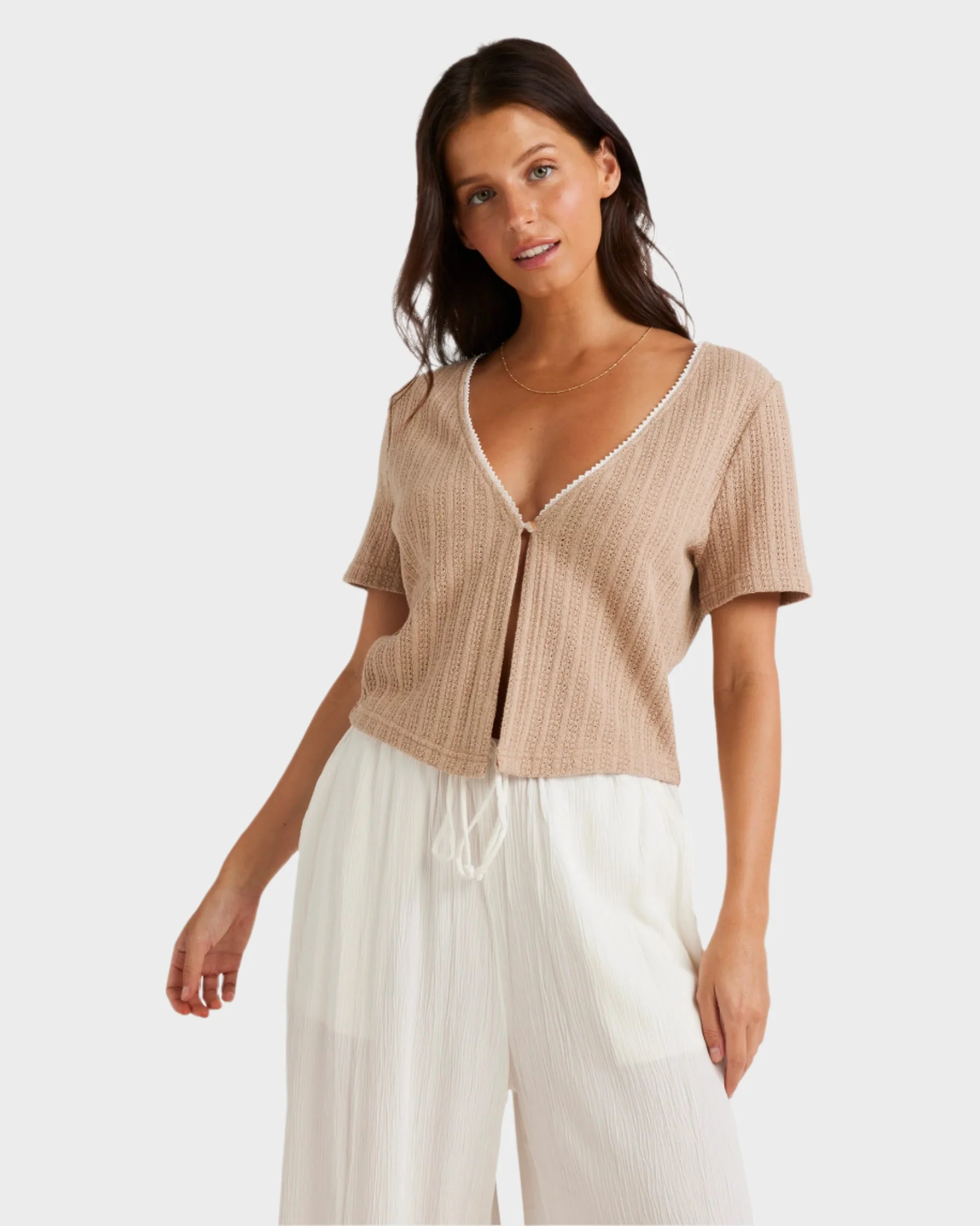 Womens Lounger Short Sleeve Shirt - Image 4