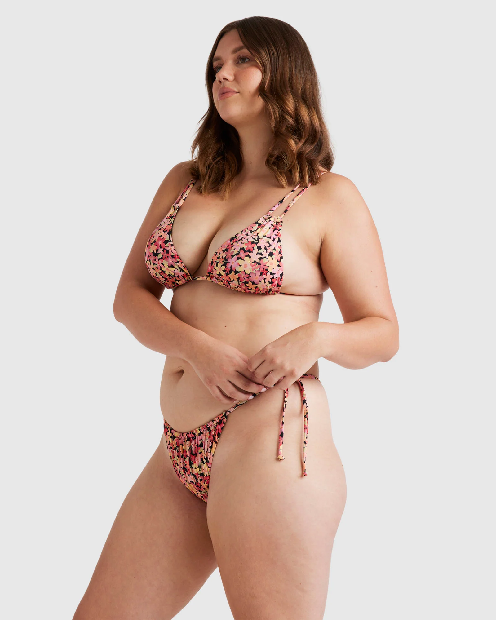Womens Love Army Avery Slide Triangle Bikini Top - Image 2