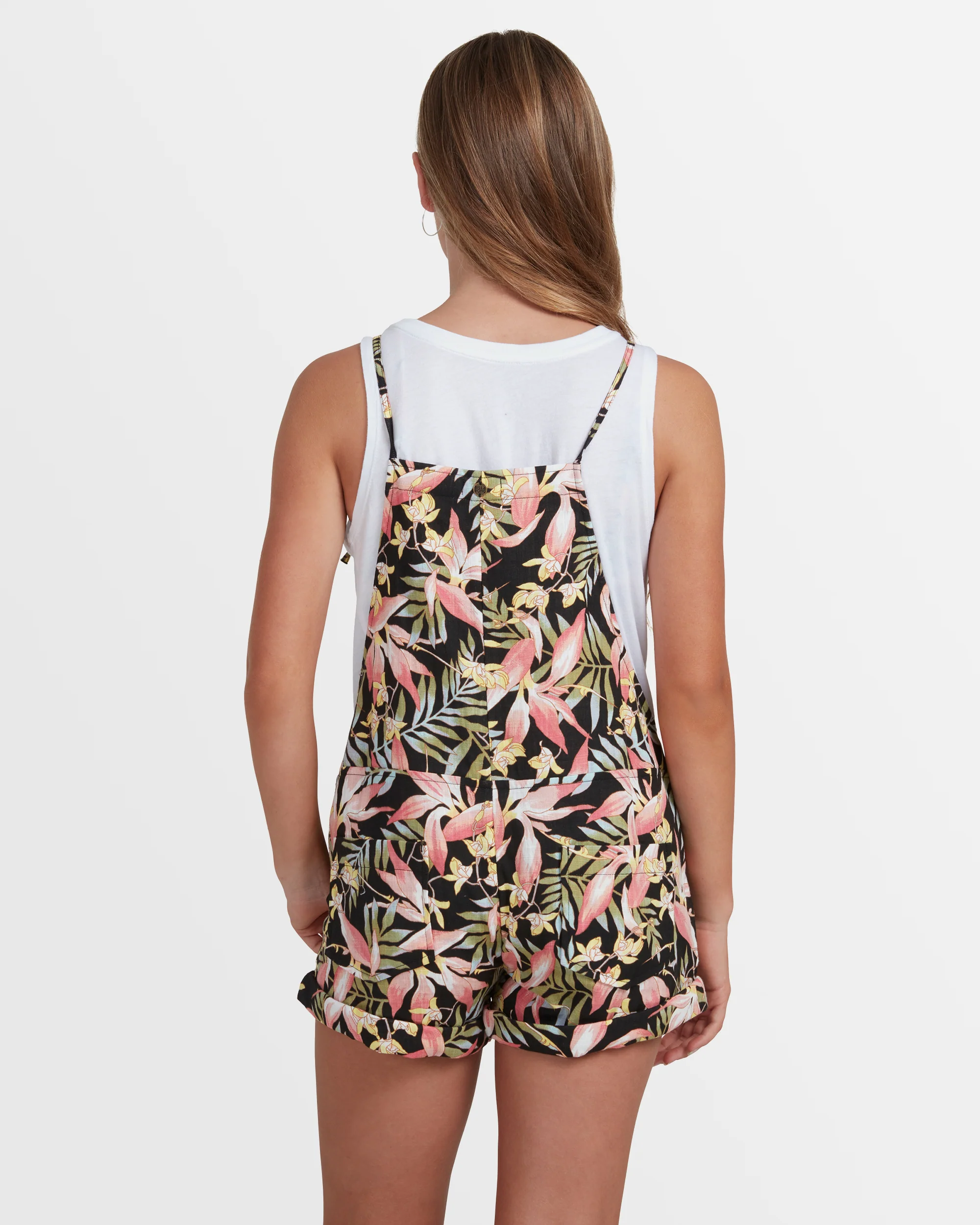 Girls 4-14 Love Palms Montana Playsuit - Image 4