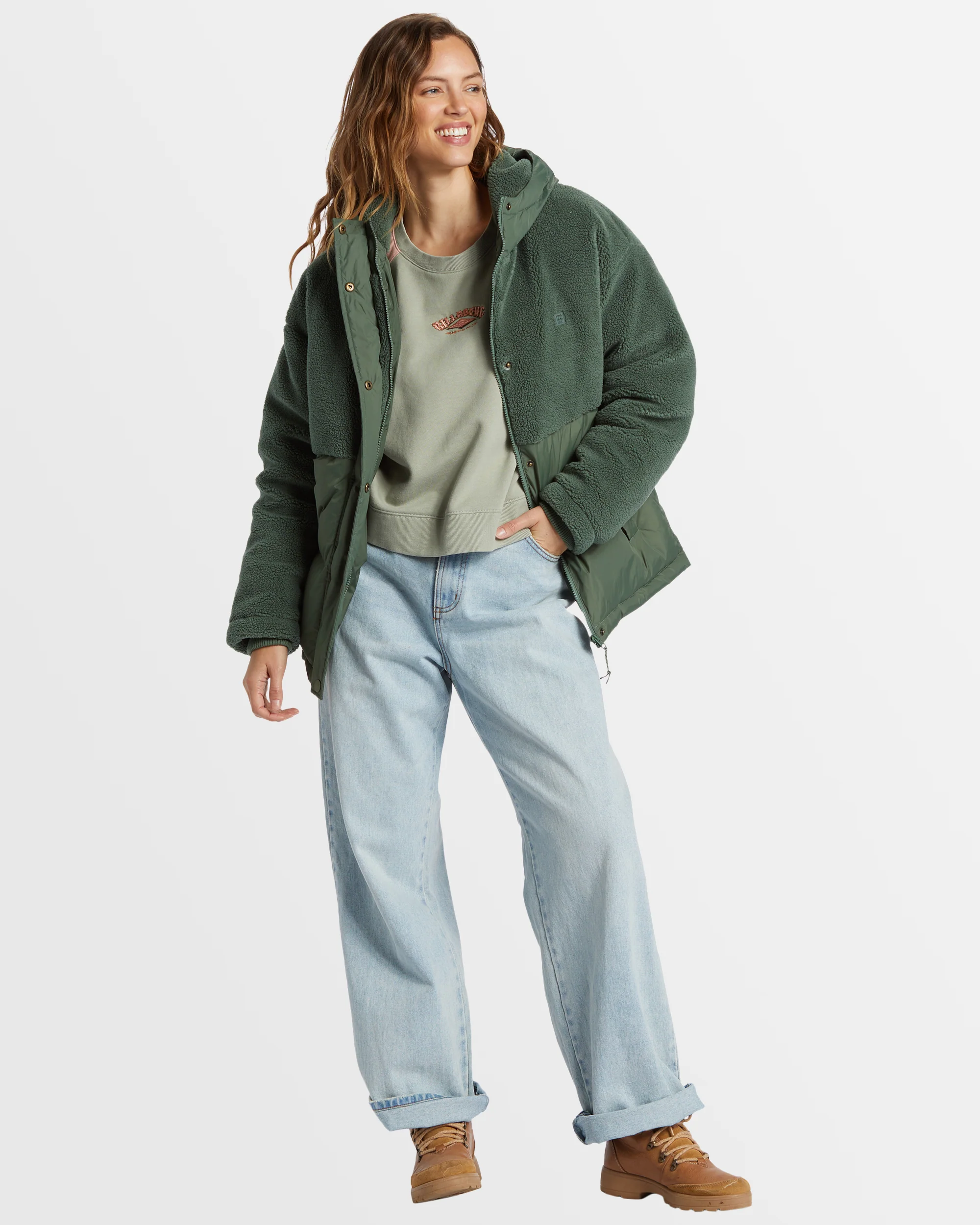 Womens Love Trip Puffer Jackets - Image 7
