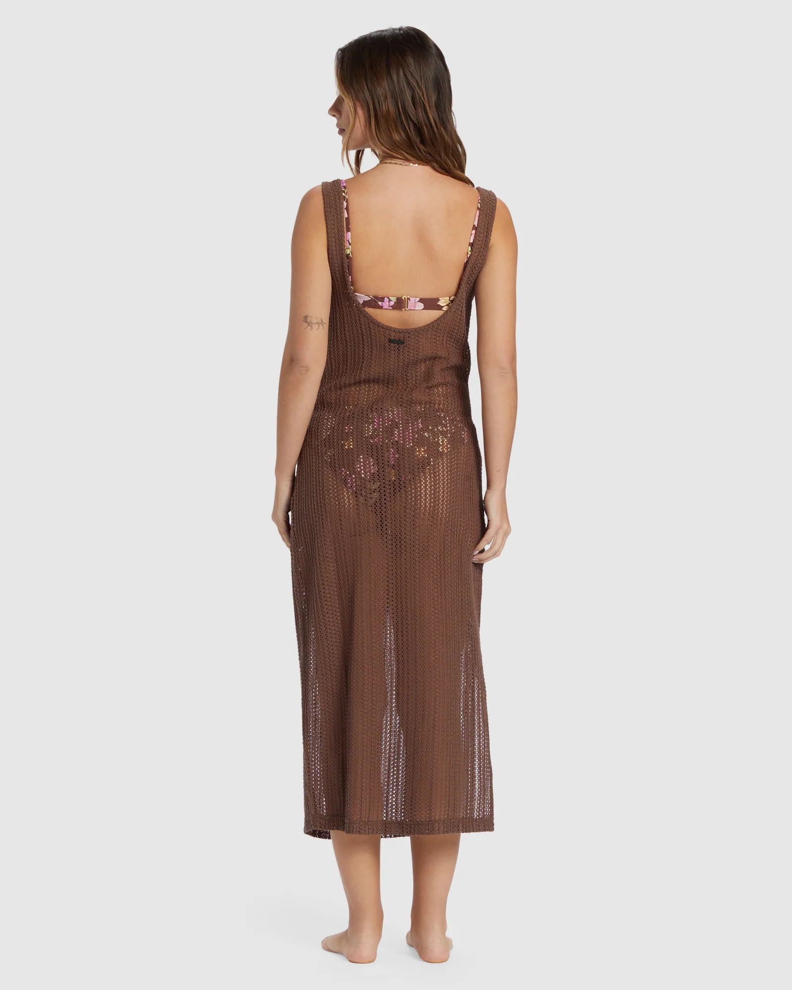 Womens Lunar Days Midi Cover Up - Image 2