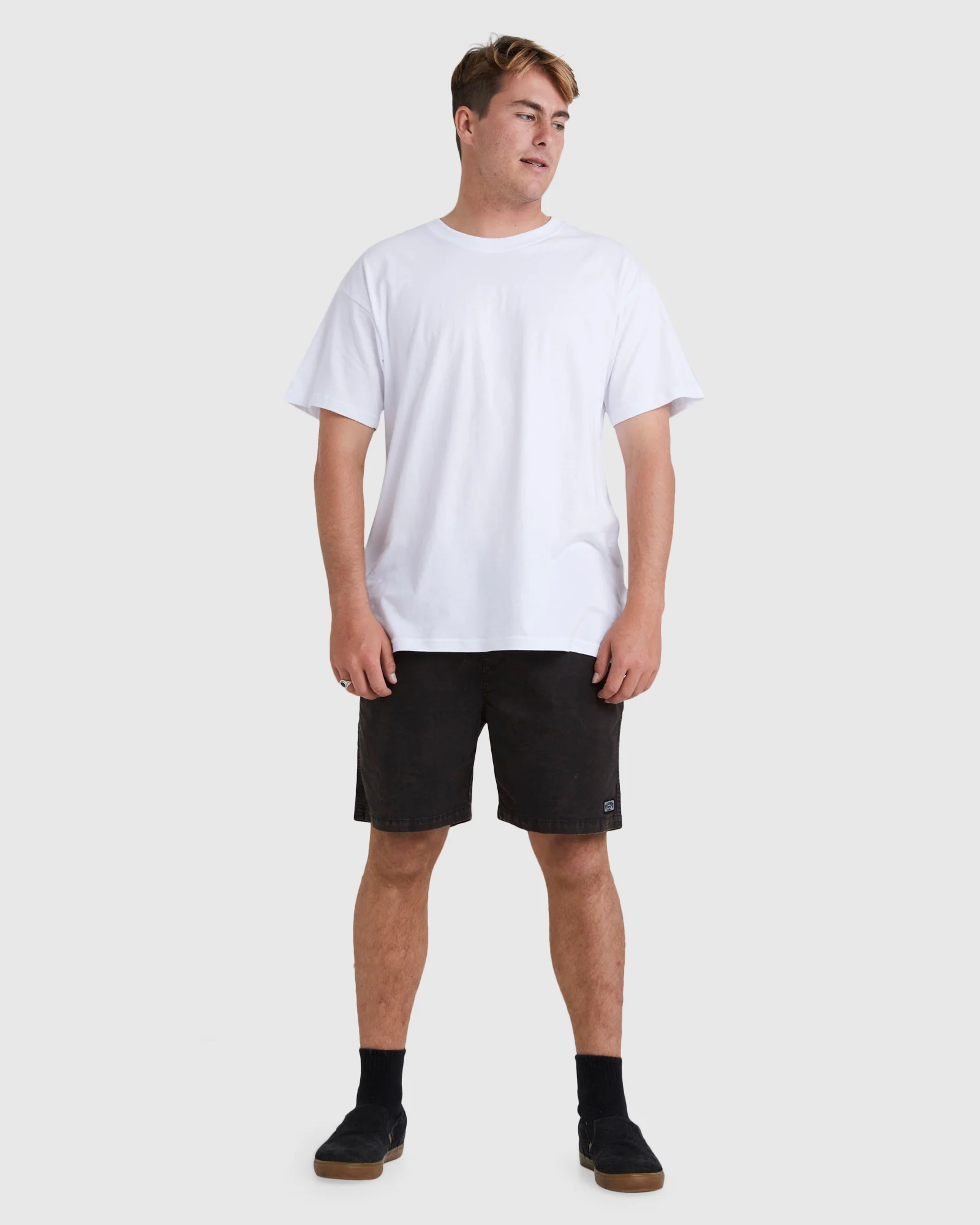 Mens Mario Stretch Elastic 17" Shorts - Image 5