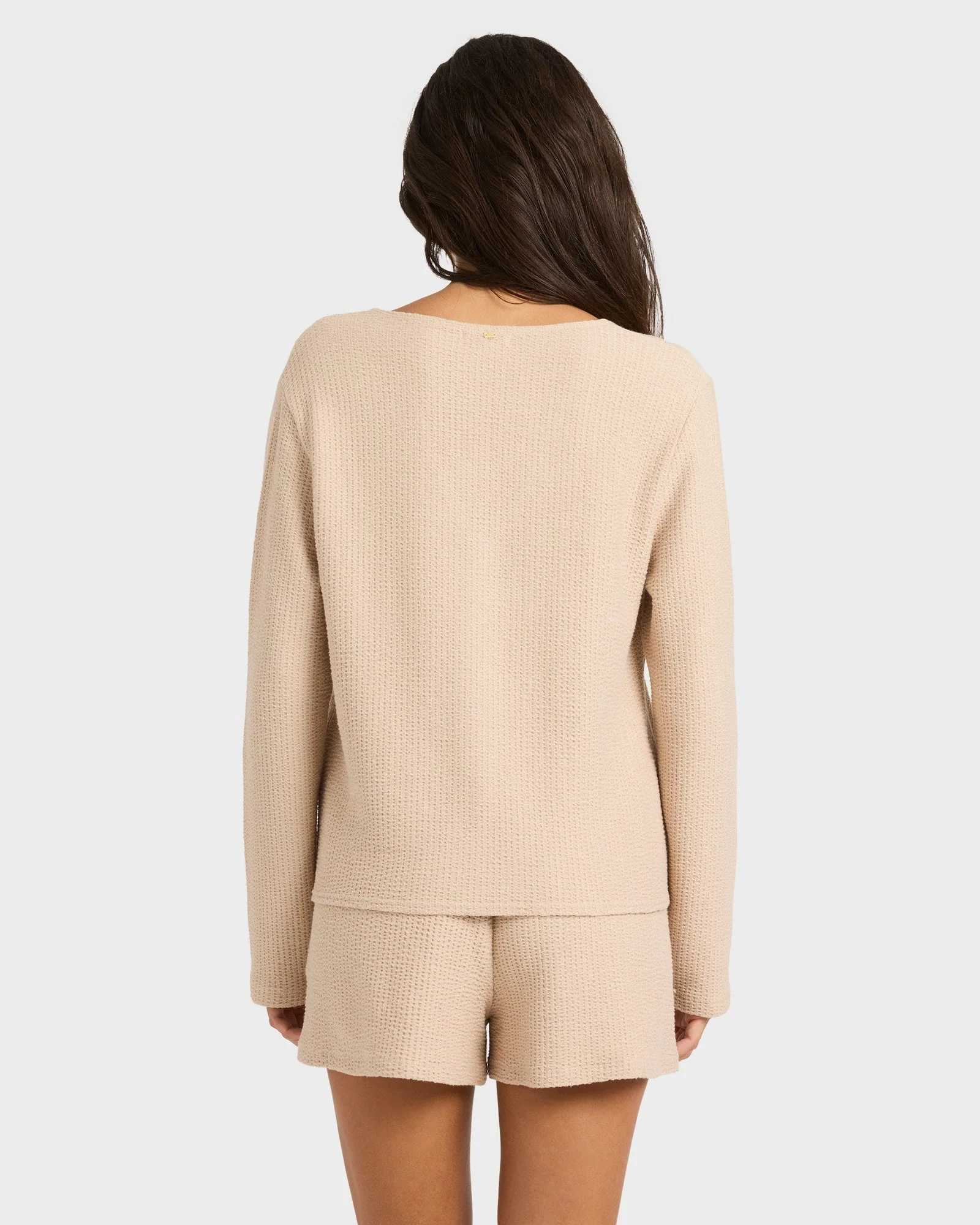 Womens Maya Long Sleeve Knit Top - Image 3
