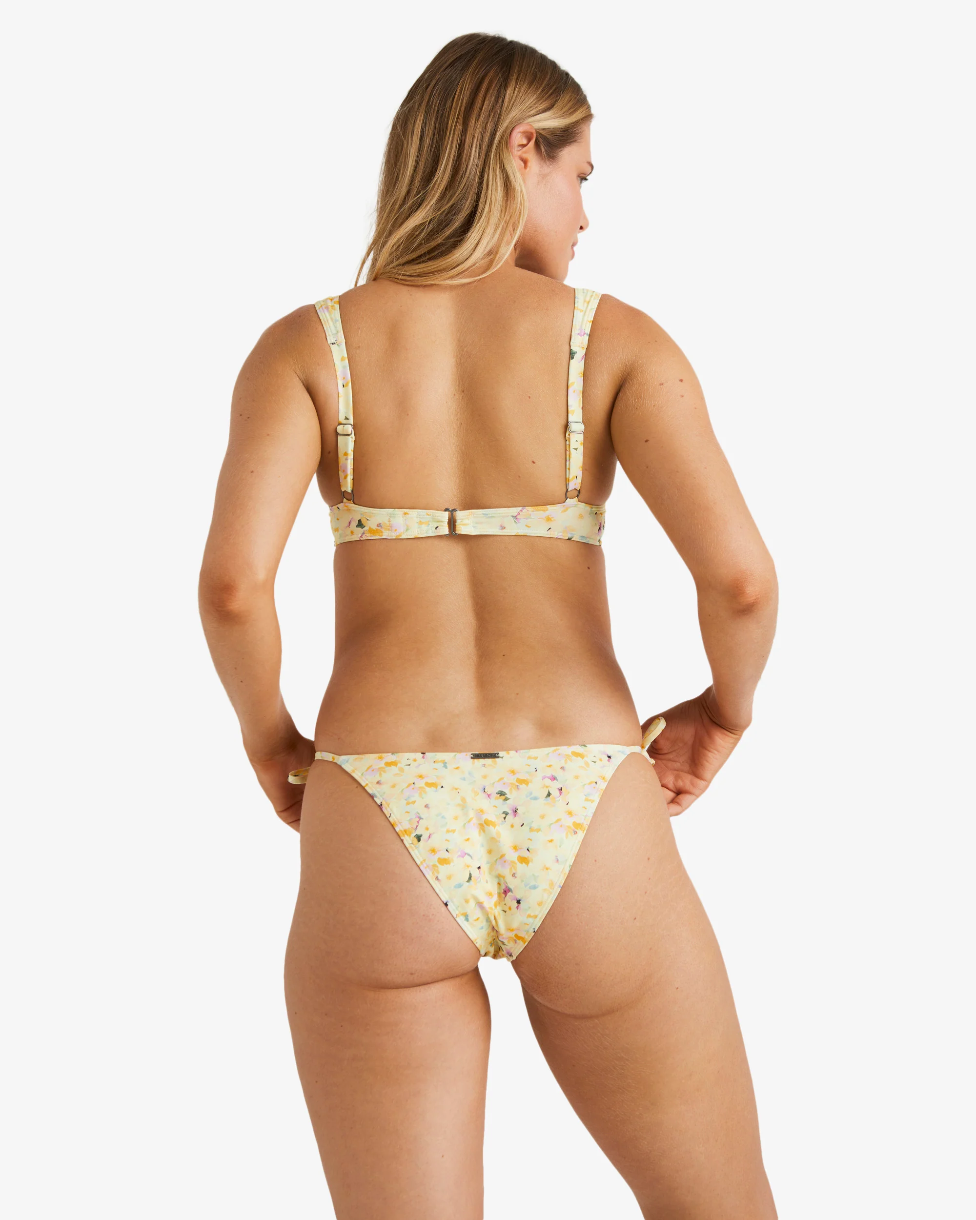 Womens Mellow Days Tie Side Hike Bikini Bottom - Image 4