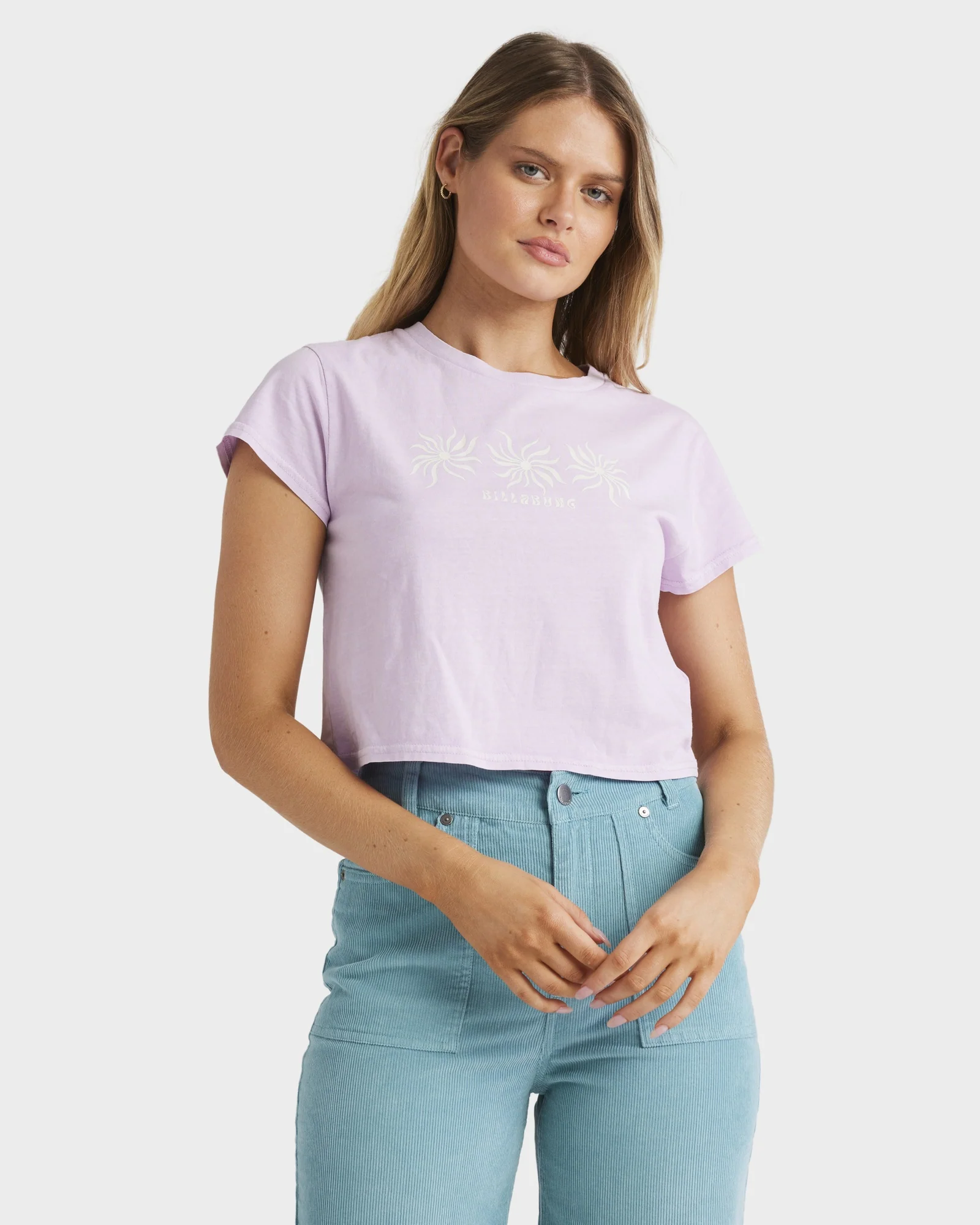 Womens Miles Away Crop T-Shirt - Image 2