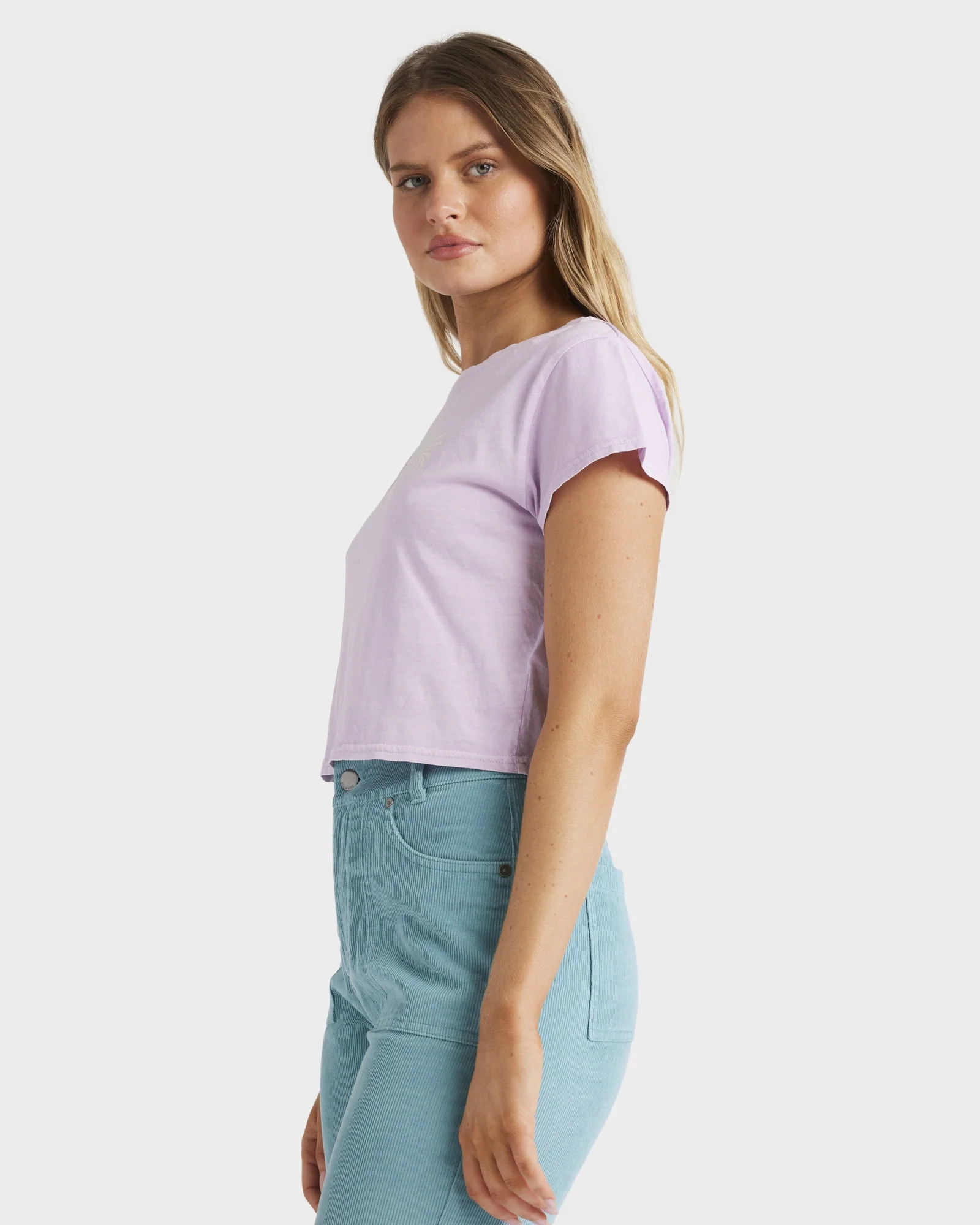 Womens Miles Away Crop T-Shirt - Image 3