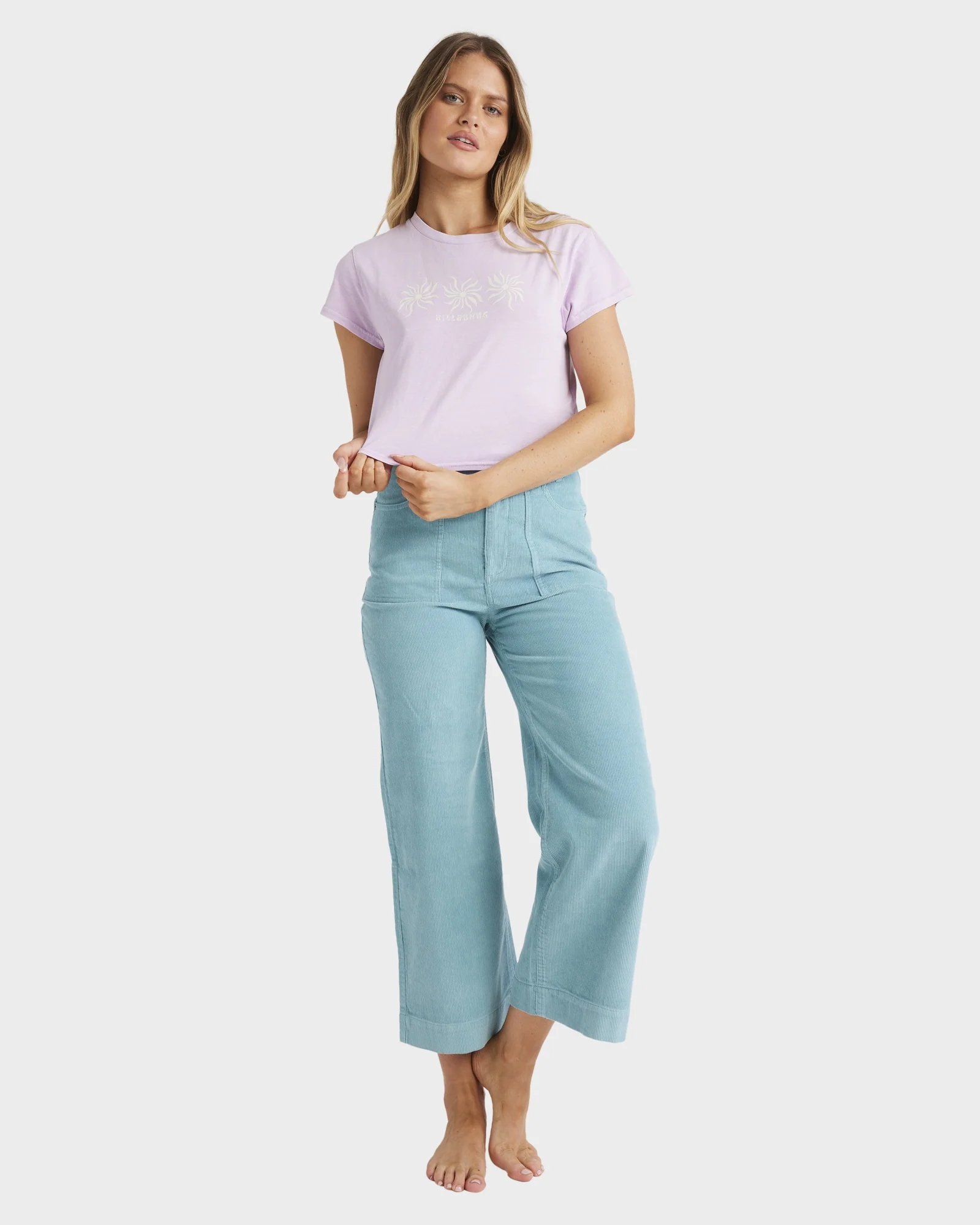 Womens Miles Away Crop T-Shirt - Image 6