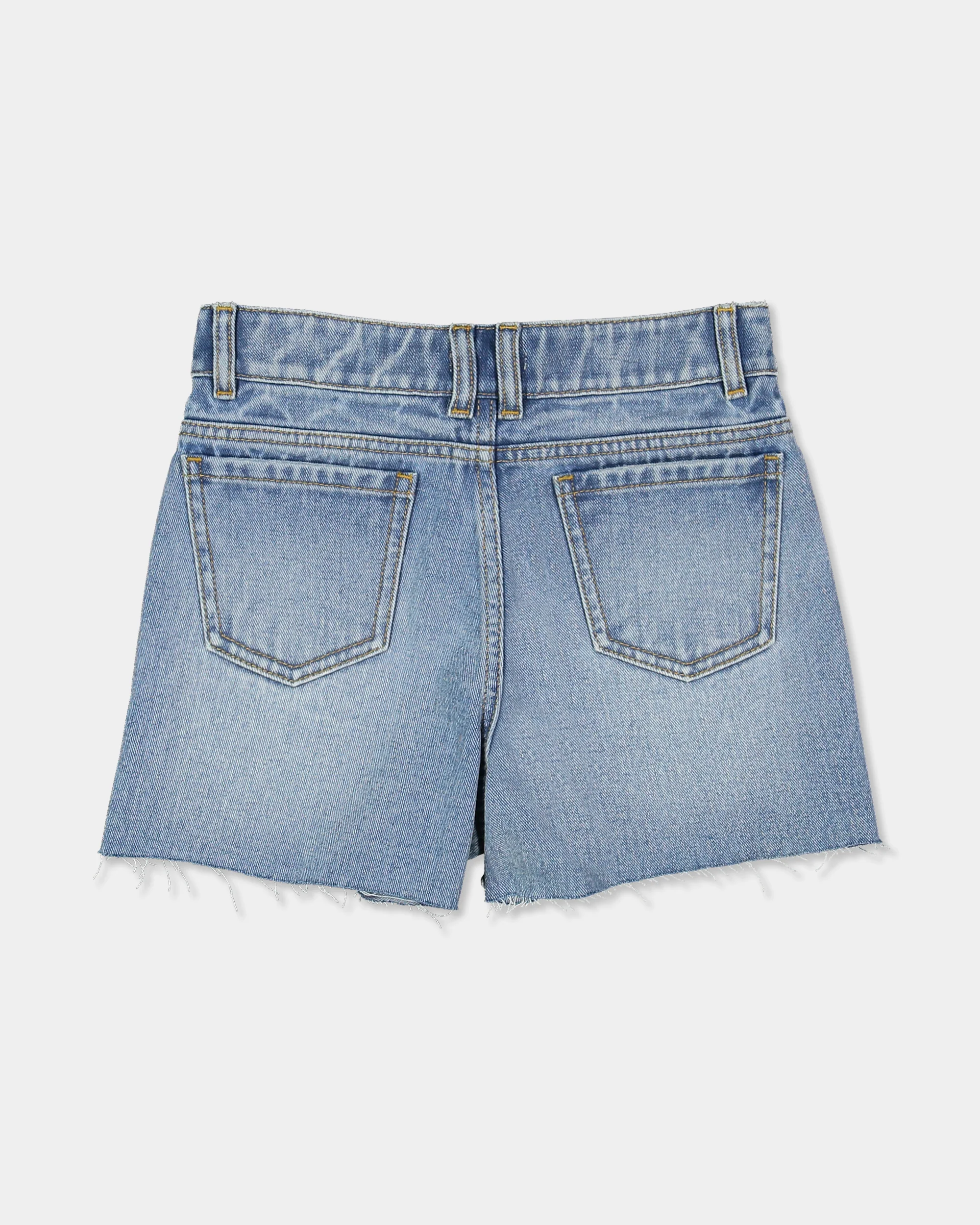 Girls 6-14 Miley Denim Shorts - Image 2