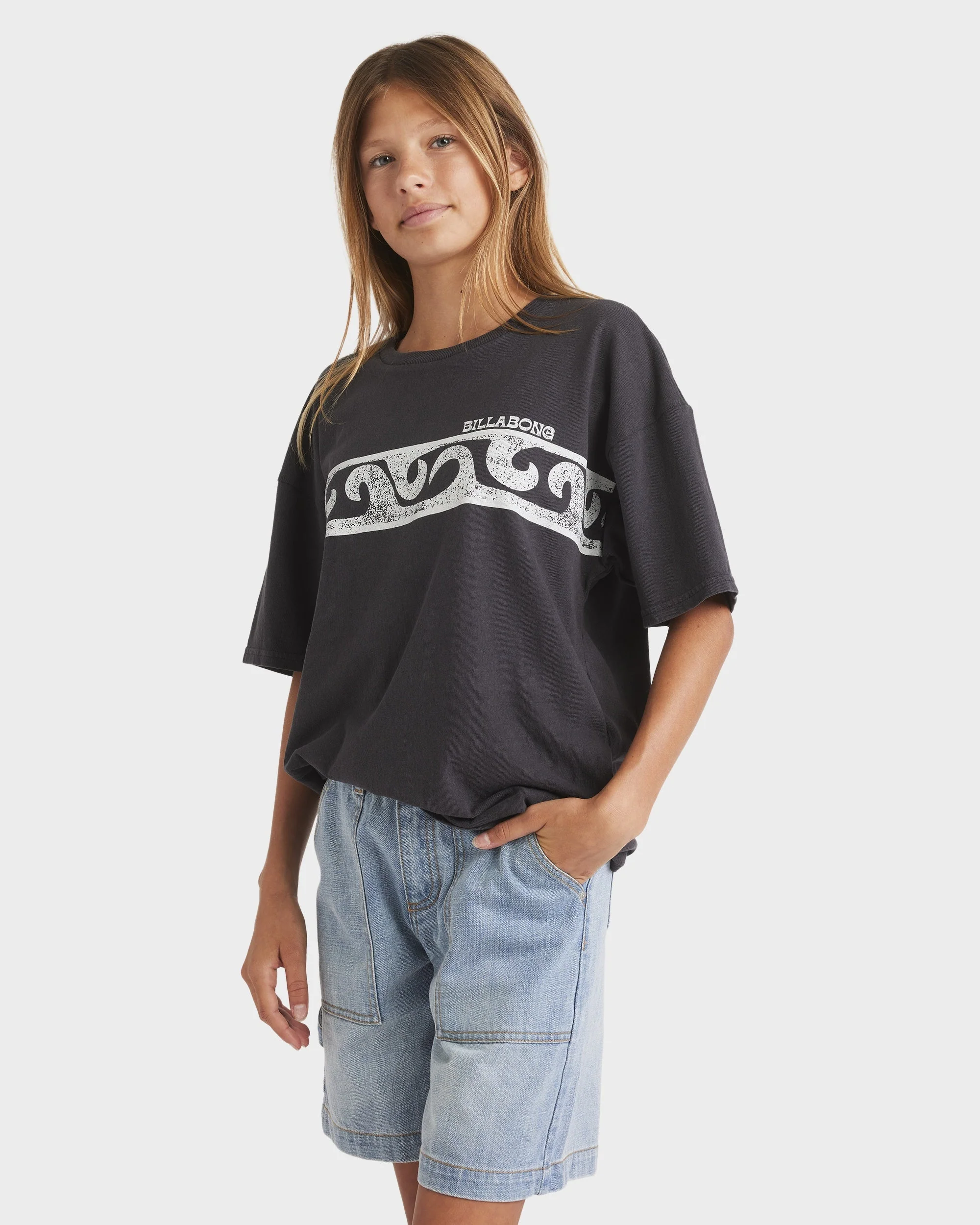 Girls 6-14 Mindy Denim Shorts - Image 4