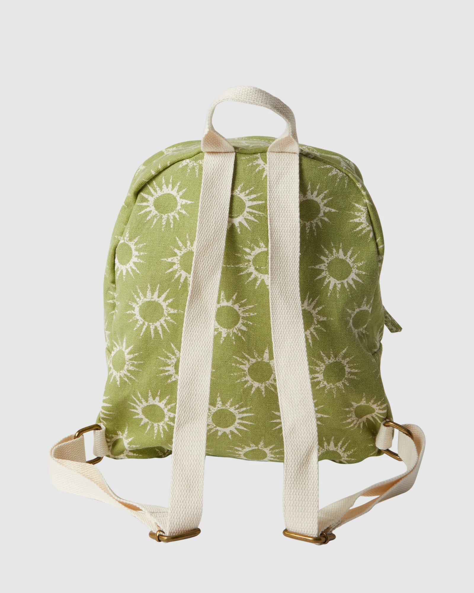Womens Mini Mama Canvas Backpack - Image 3