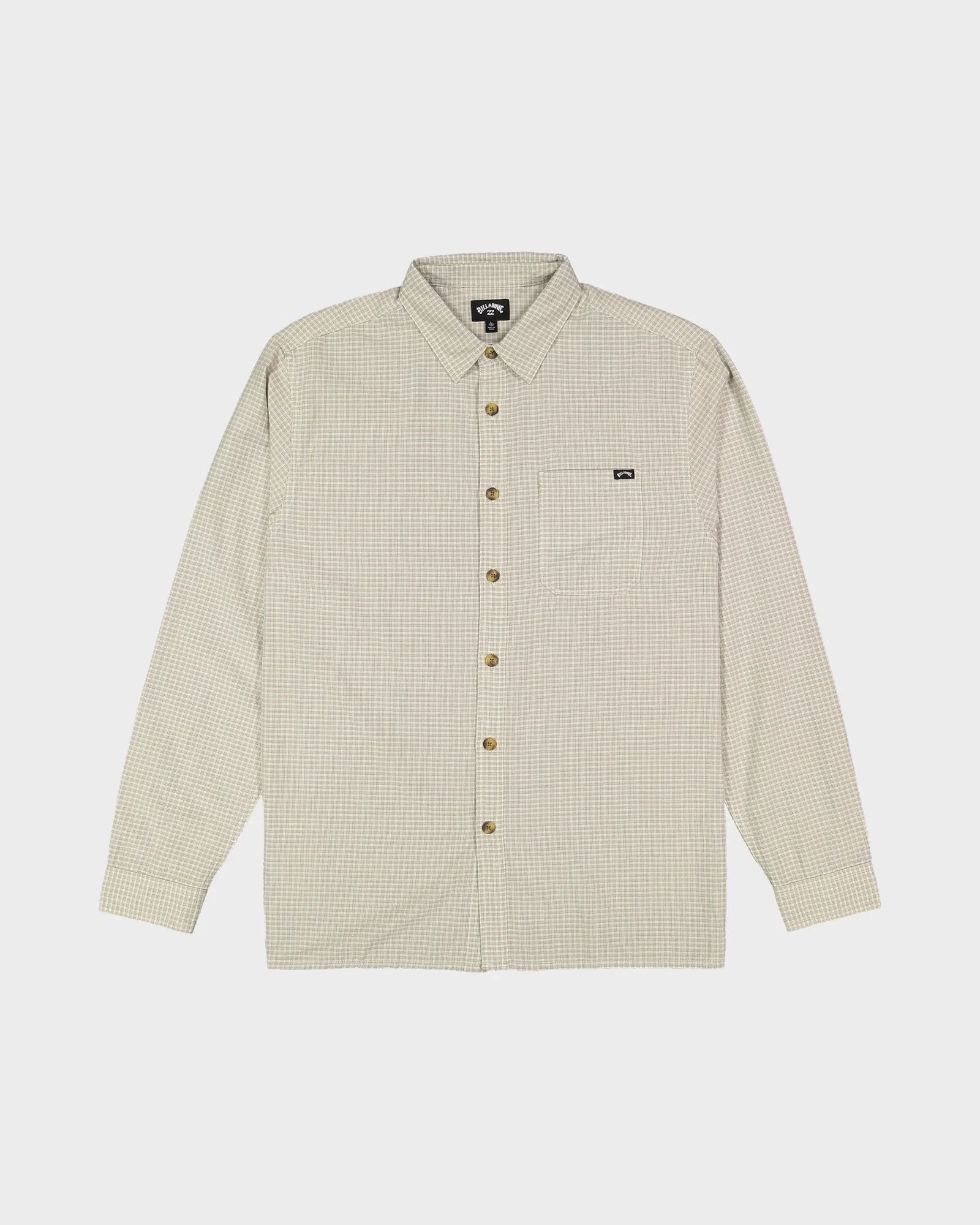 Mens Mogul Long Sleeve Check Shirt