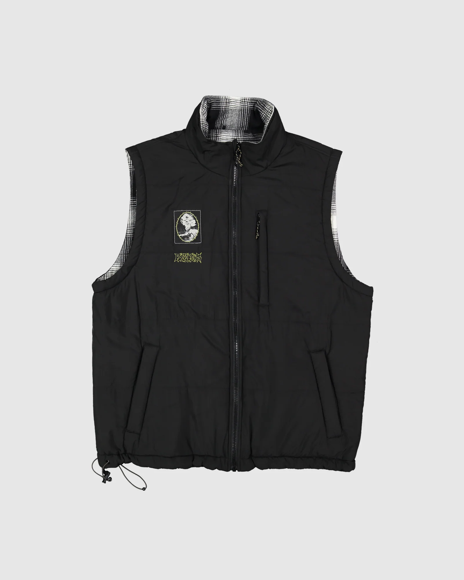 Mens Mogul Reversible Puffer Vest - Image 2