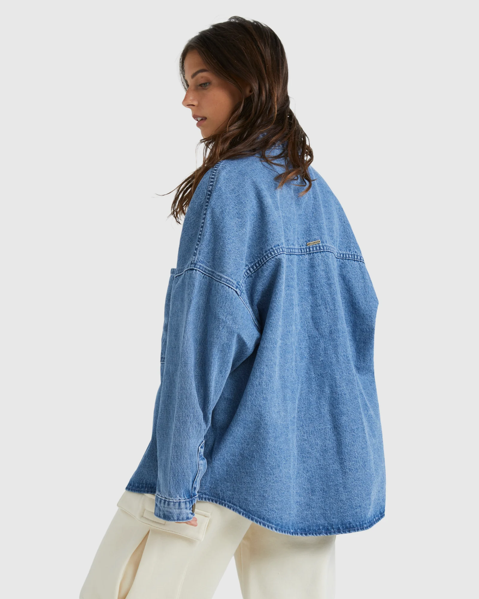 Womens My Go To Denim Jacket - Image 3