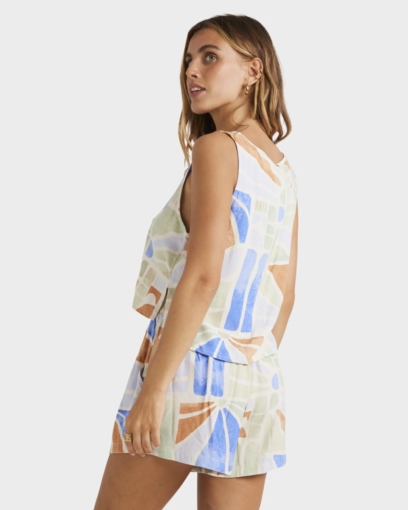Womens Mystic Tide Crop Top - Image 4
