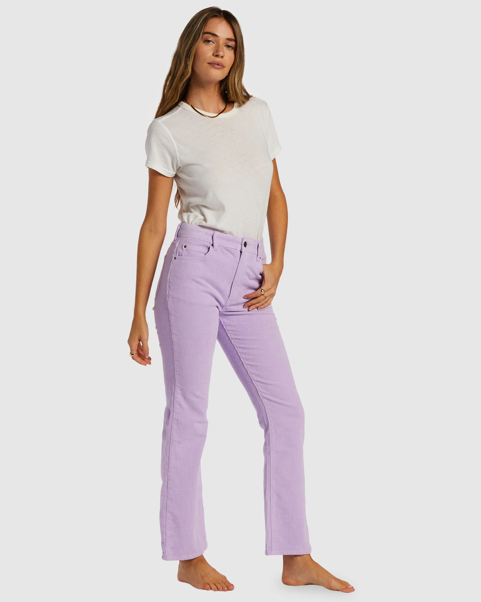 Womens New Age Corduroy Trousers - Image 2