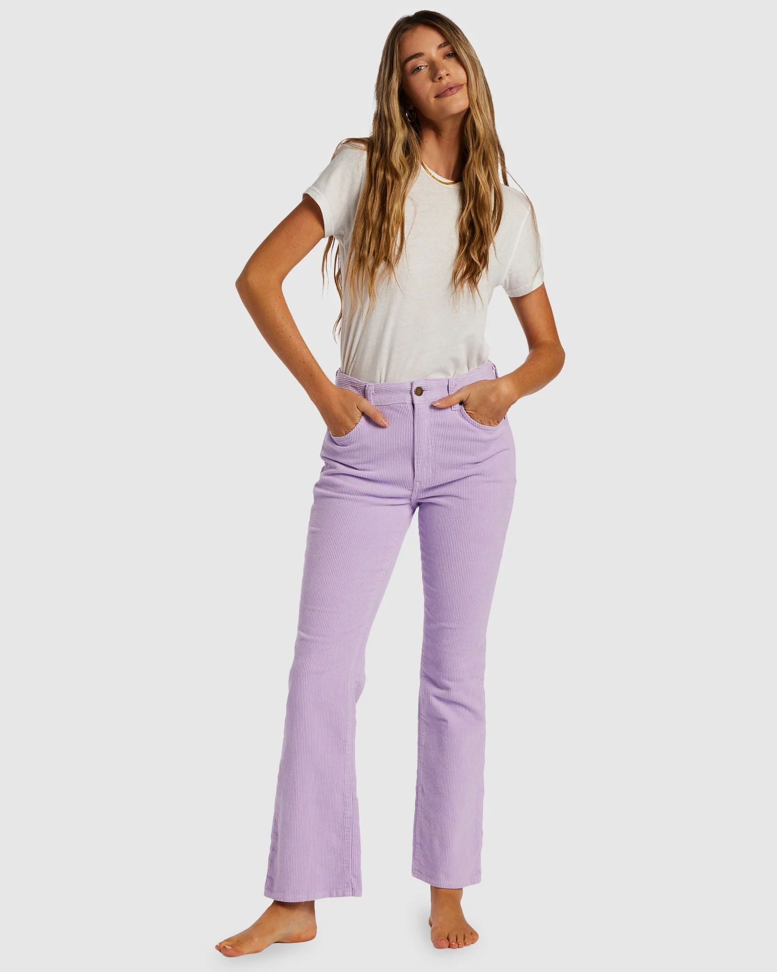 Womens New Age Corduroy Trousers - Image 5