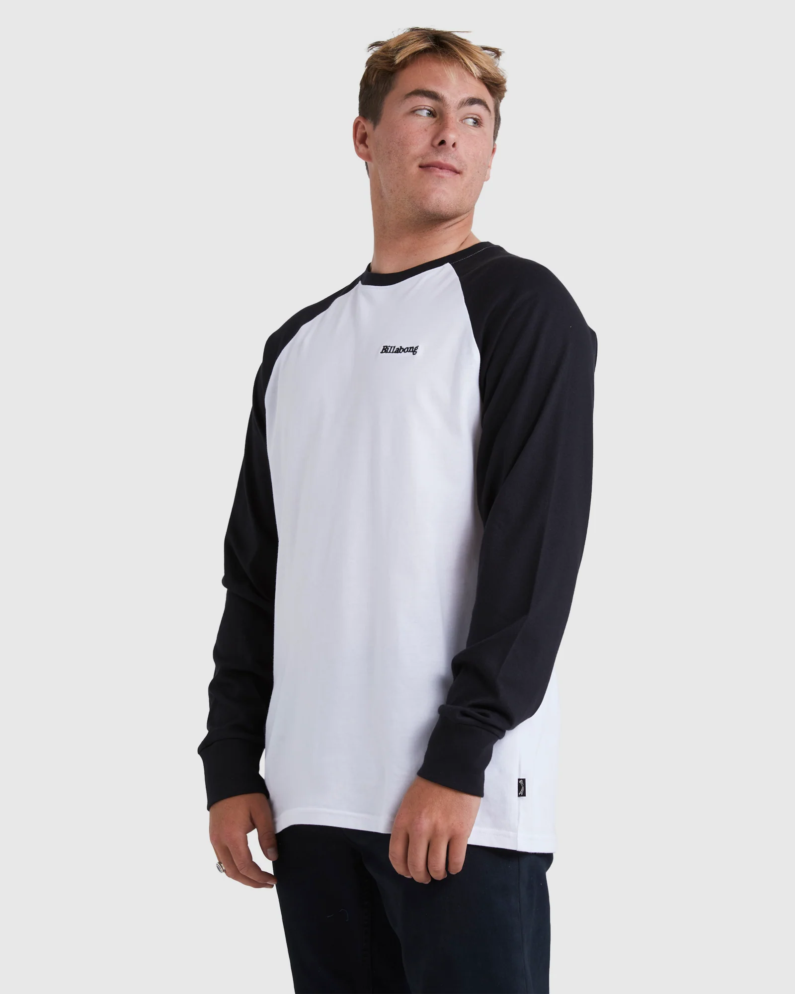 Mens Nineteenth  Long Sleeve Raglan T-Shirt - Image 2