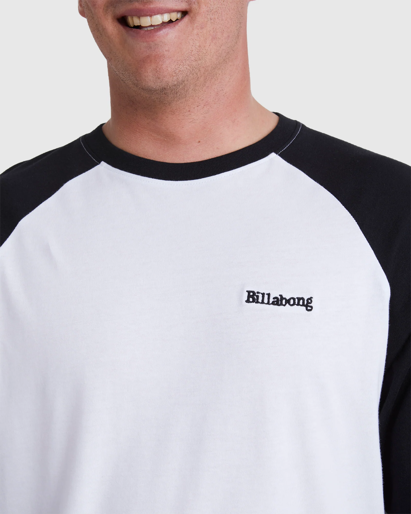 Mens Nineteenth  Long Sleeve Raglan T-Shirt - Image 4