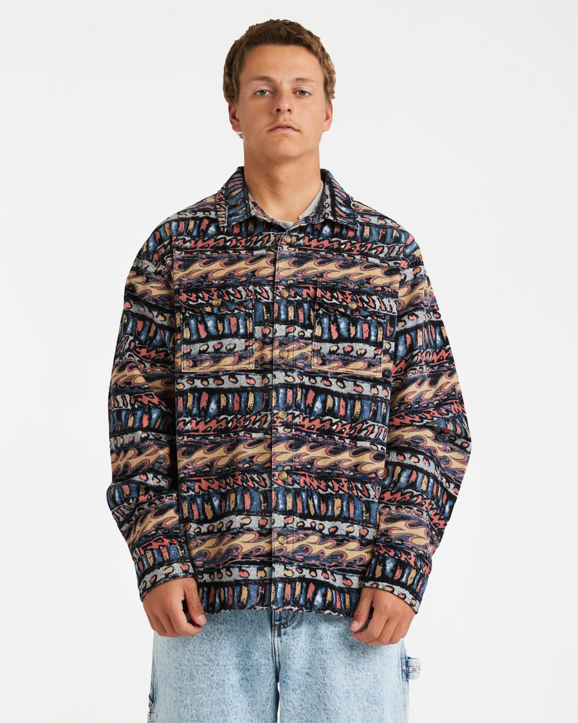 Mens Occy Heritage Long Sleeve Shirt - Image 2