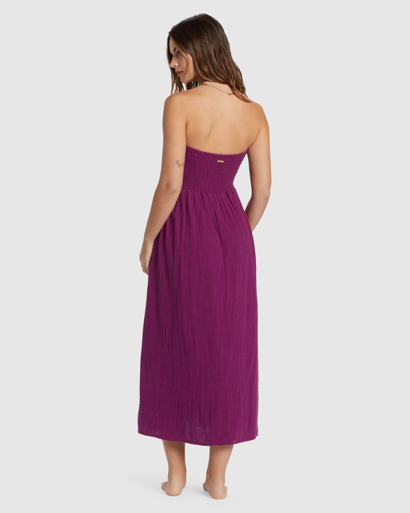 Womens Off The Coast Midi Dress - Image 4