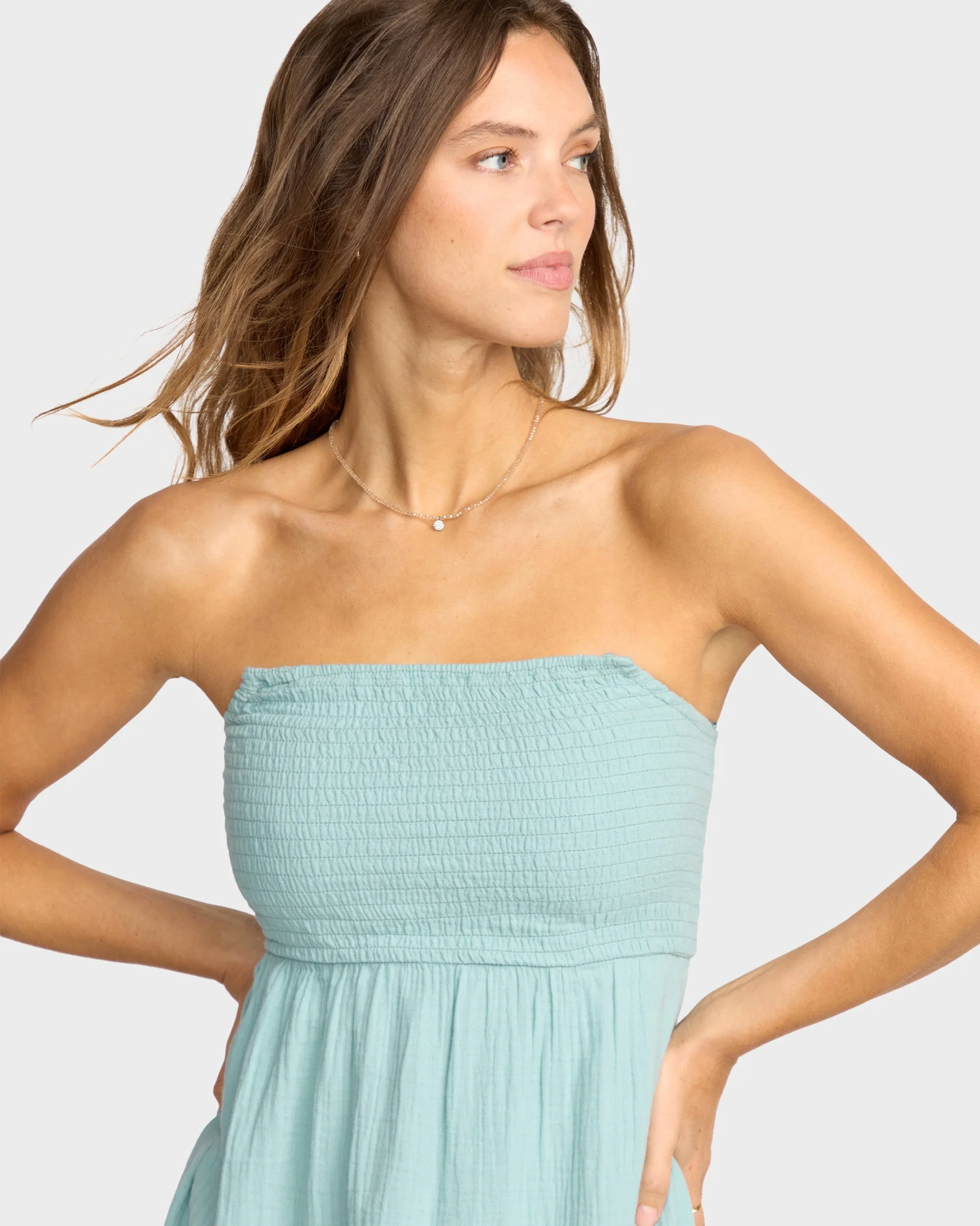 Womens Off The Coast Midi Dress - Image 4