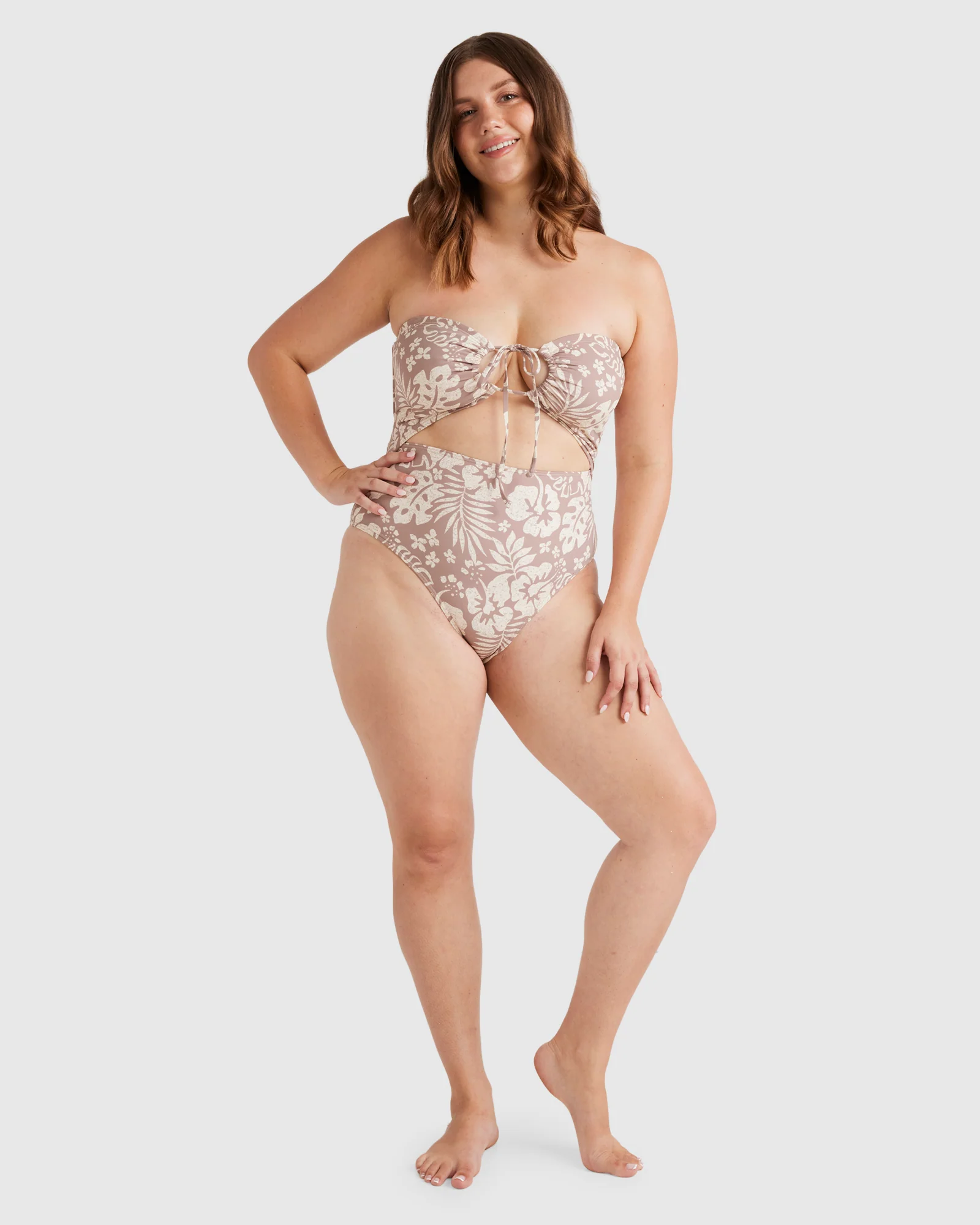 Womens Off Tropic Drew One Piece Swimsuit - Image 10