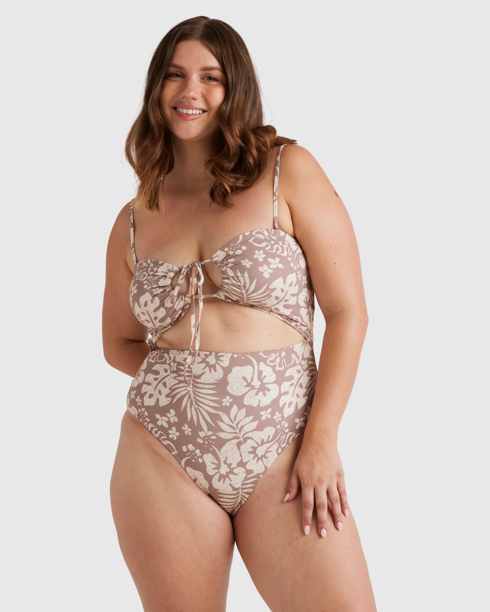 Womens Off Tropic Drew One Piece Swimsuit - Image 6
